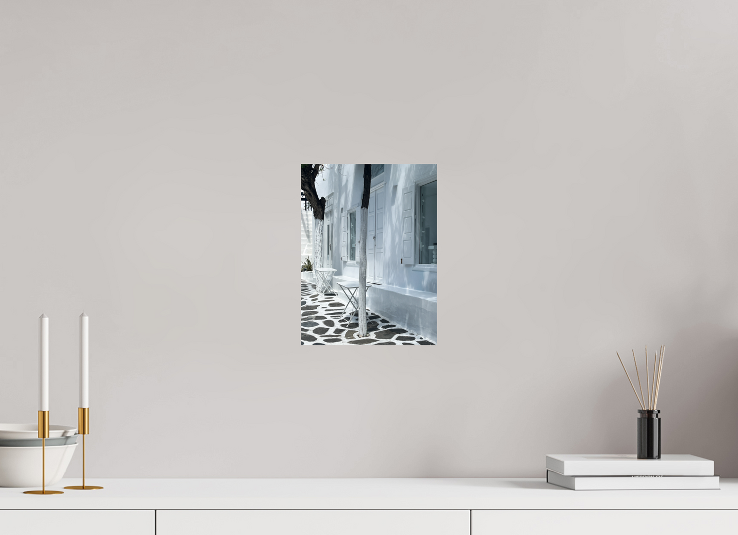 21 x 28 cm, Photo Print On Fuji Crystal DP II Mykonos