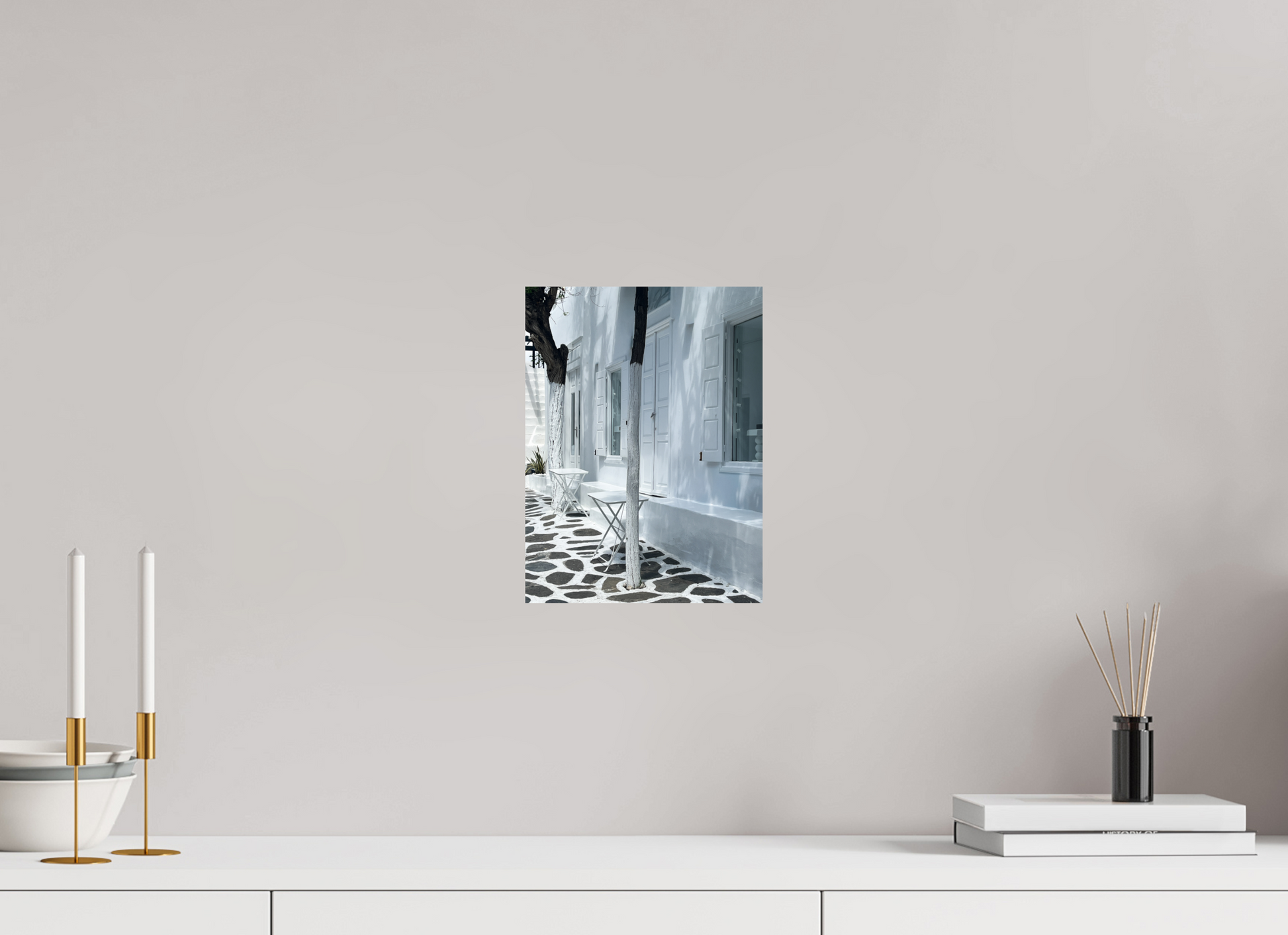 21 x 28 cm, Photo Print On Fuji Crystal DP II Mykonos