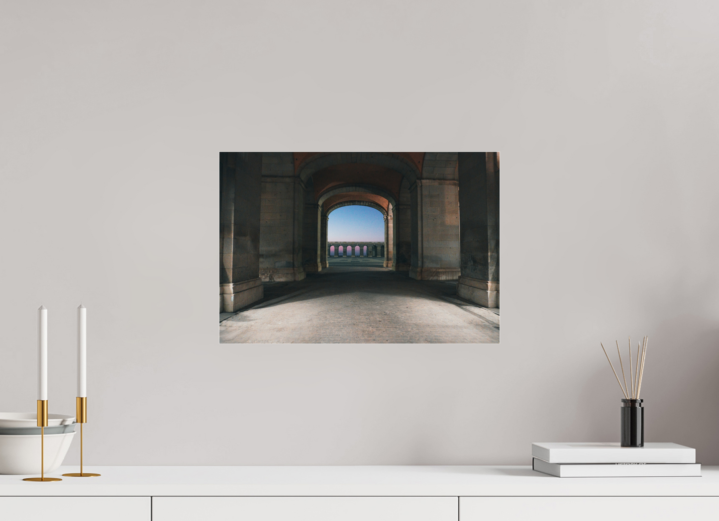 43,8 x 30 cm, Photo Print Under Acrylic Glass Madrid