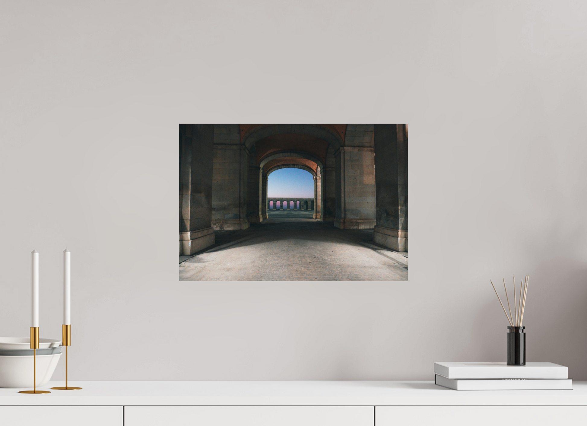 43,8 x 30 cm, Photo Print Under Acrylic Glass Madrid