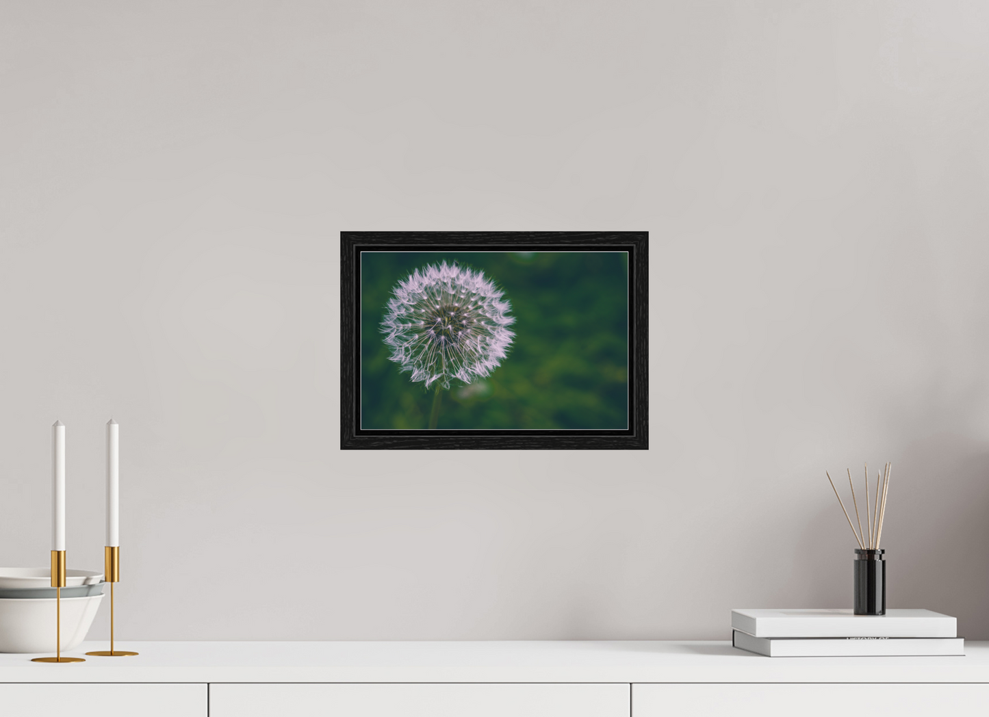 30 x 20 cm, Floater Frame Make a wish