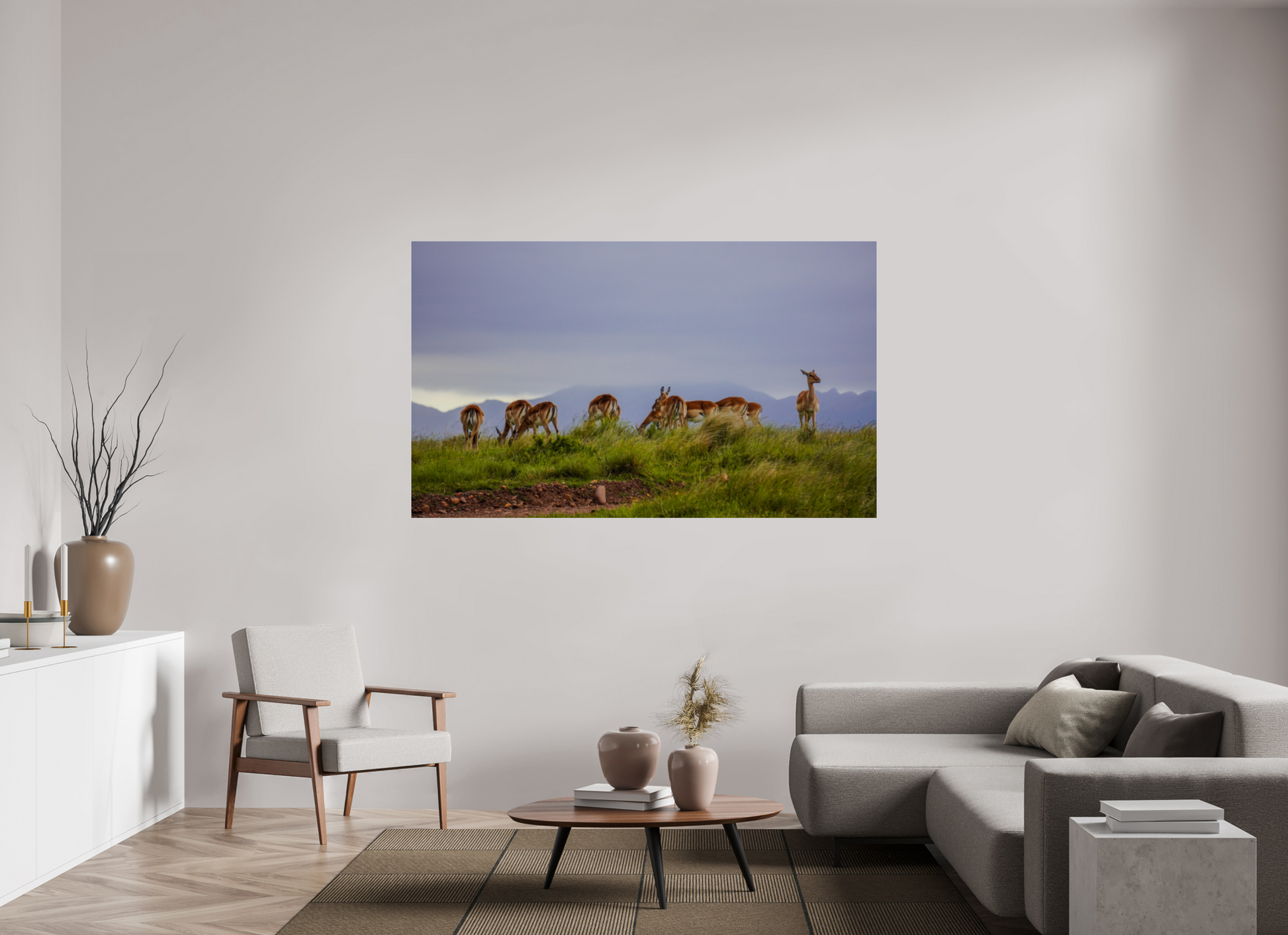 185,3 x 110 cm, Photo Print Under Acrylic Glass Gondwana