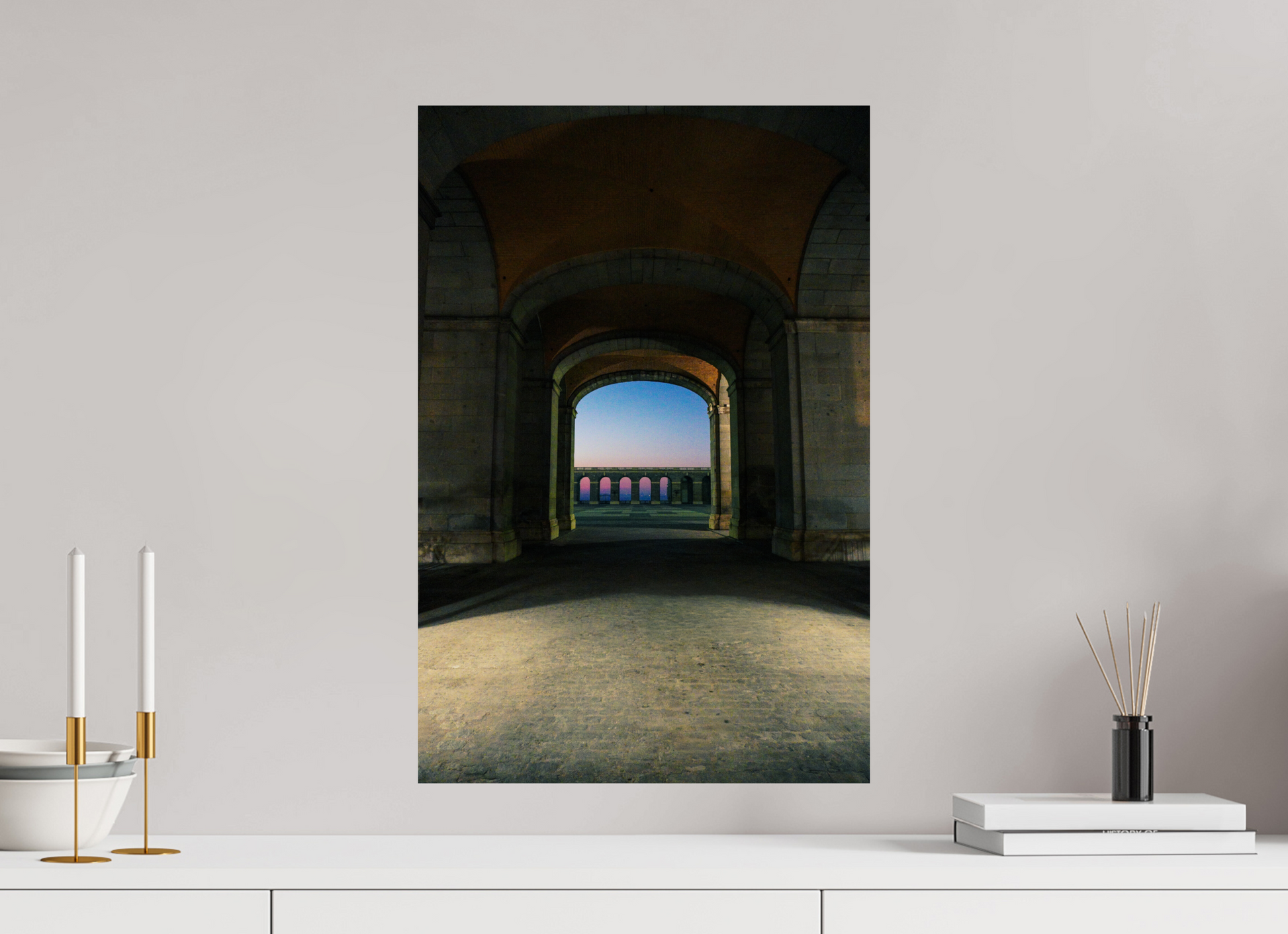 40 x 60 cm, Photo Print On Fuji Crystal DP II Madrid view