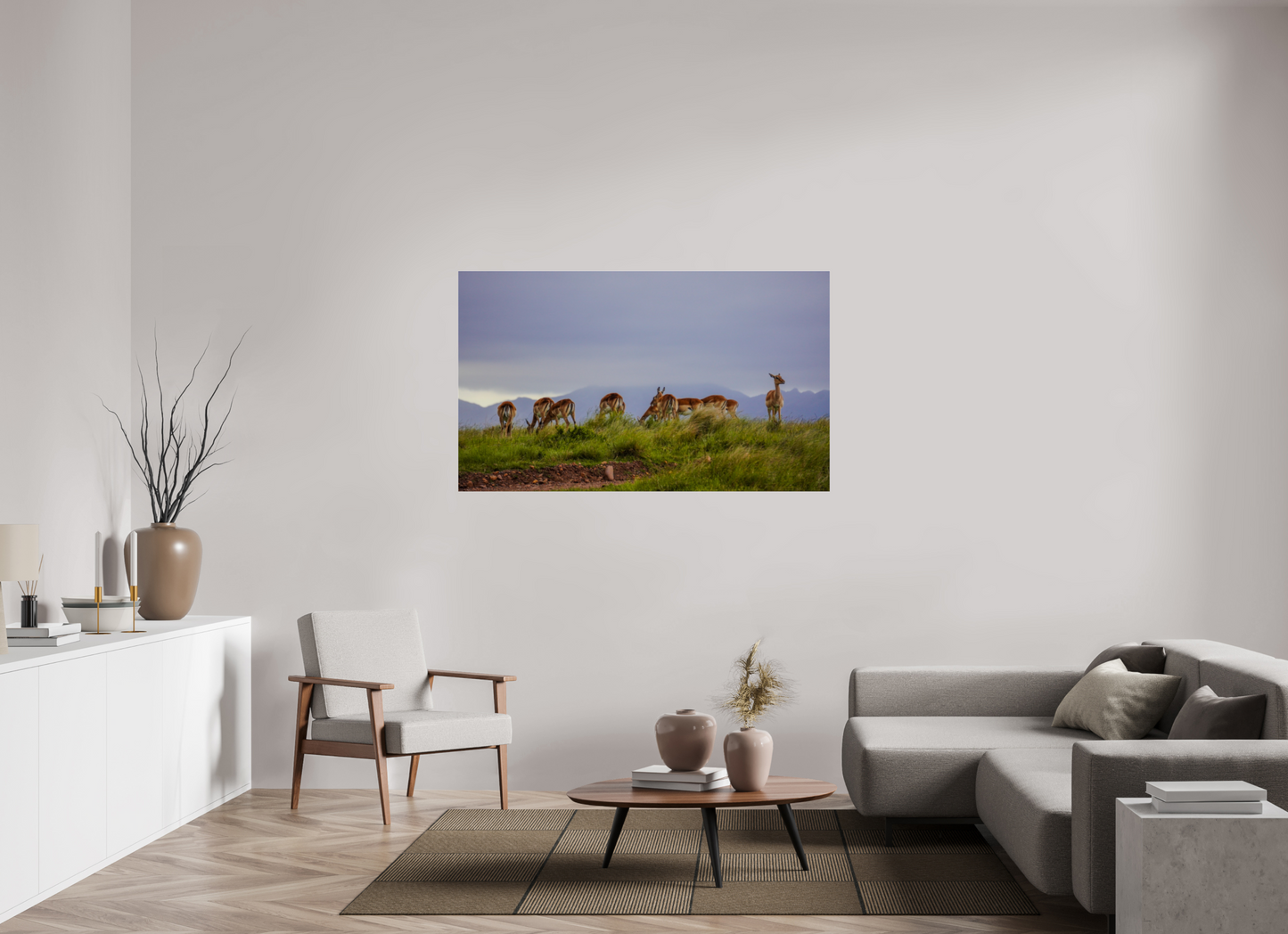 151,6 x 90 cm, Photo Print Under Acrylic Glass Gondwana