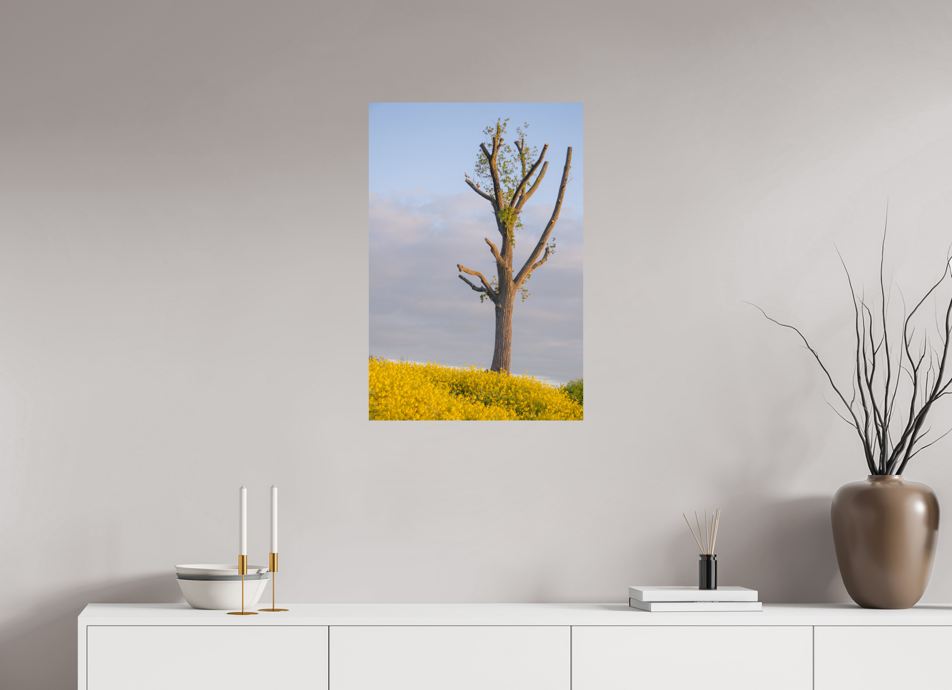 50 x 74,2 cm, Photo Print On Fuji Crystal DP II The Quiet Tree