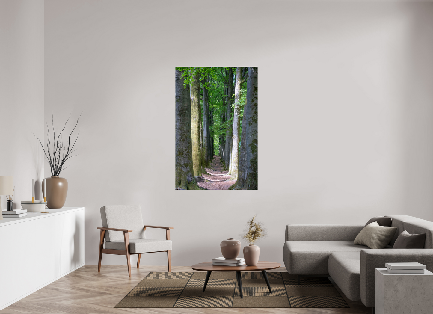 100 x 150 cm, Photo Print On Fuji Crystal DP II Emerald Corridor