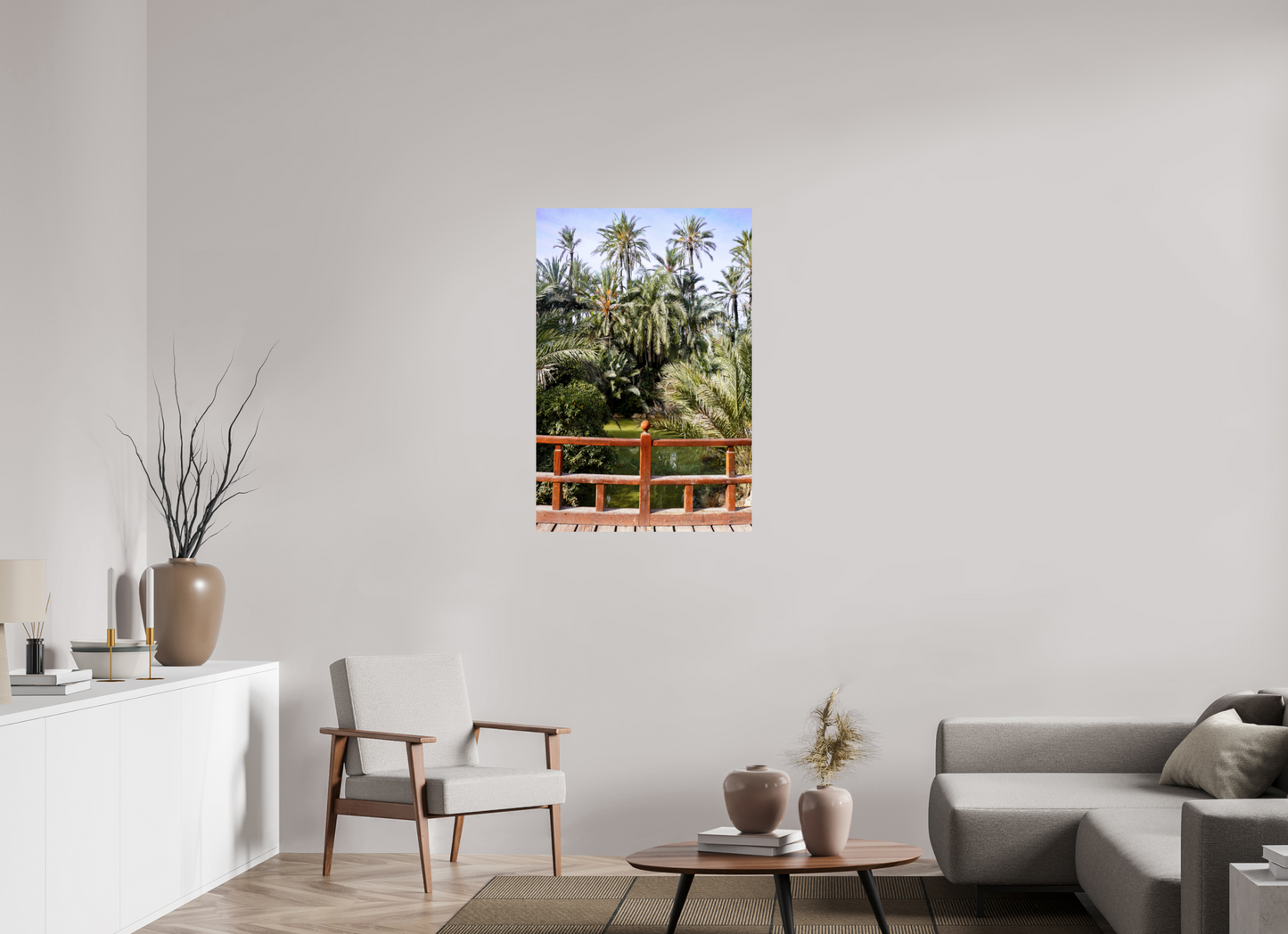 70 x 105 cm, Photo Print On Fuji Crystal DP II Las Palmeras