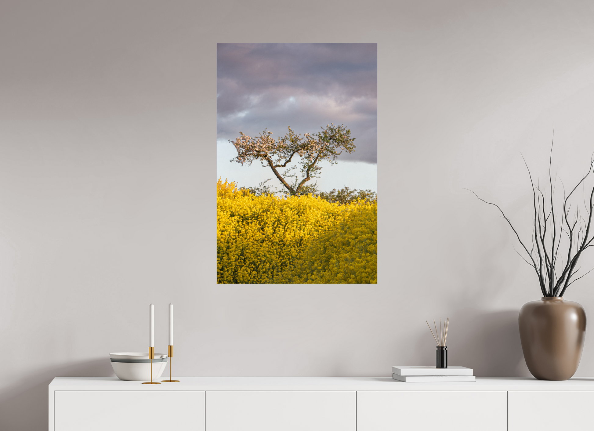 60 x 90 cm, Photo Print On Fuji Crystal DP II Blooming Against the Storm
