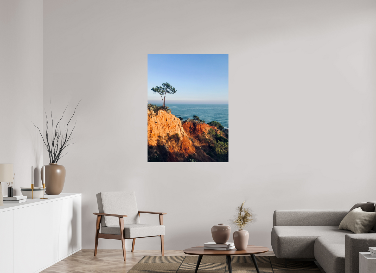 90 x 120 cm, Photo Print On Fuji Crystal DP II Algarve sunset
