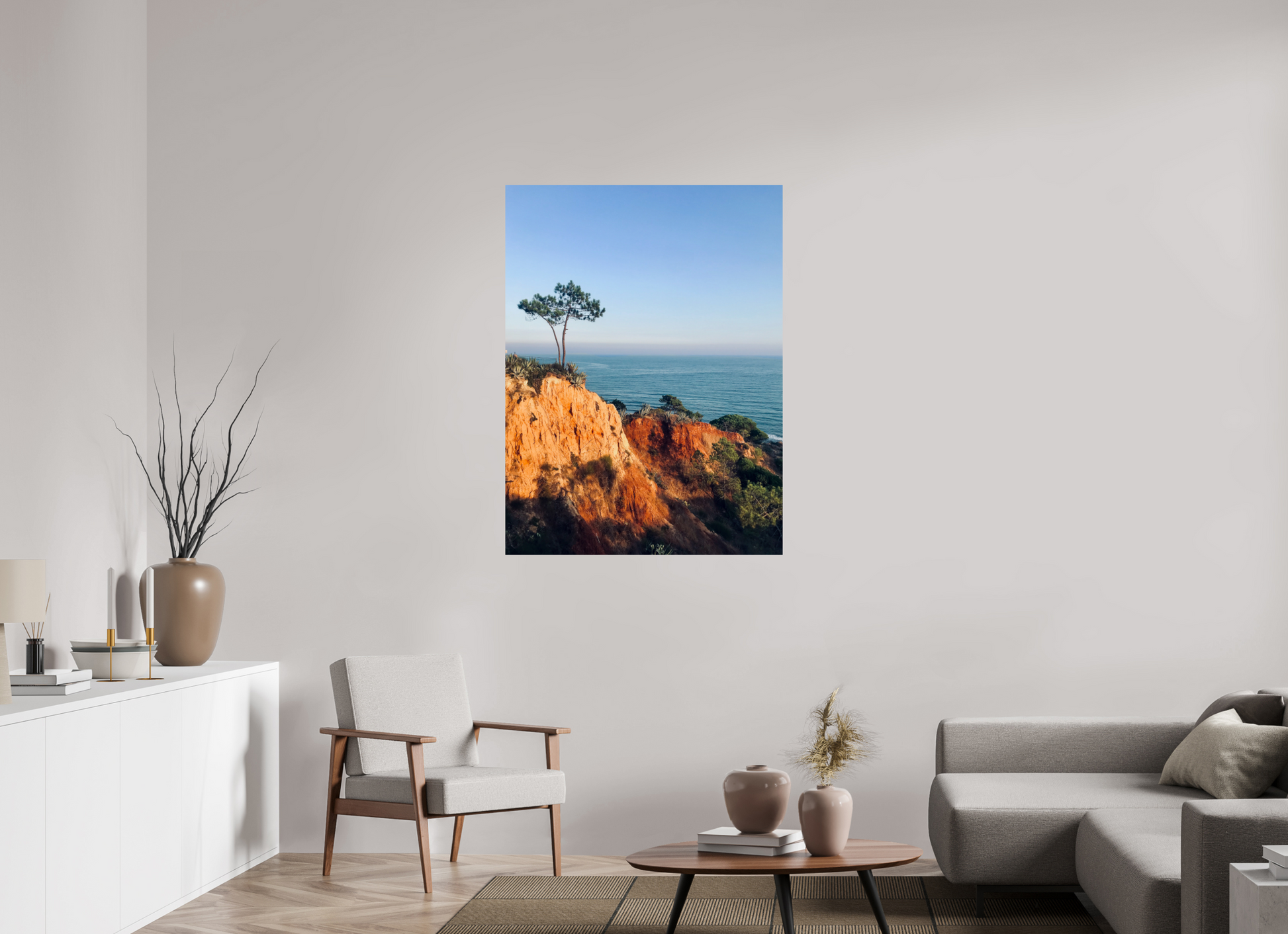 90 x 120 cm, Photo Print On Fuji Crystal DP II Algarve sunset