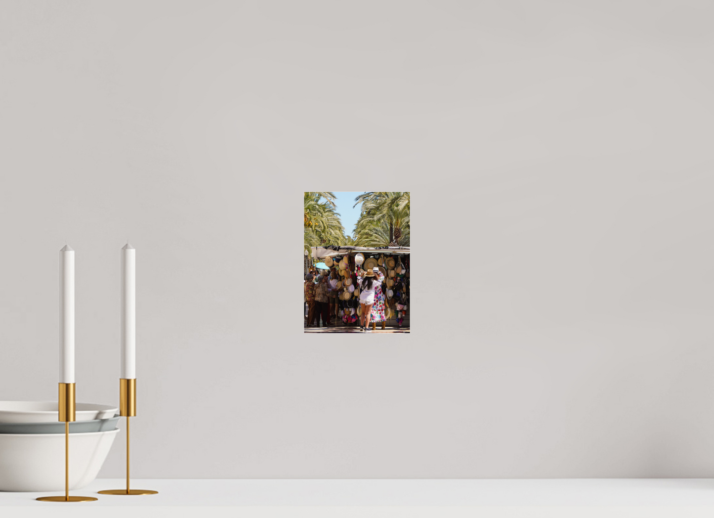 15 x 20 cm, Photo Print Under Acrylic Glass Trying on summer