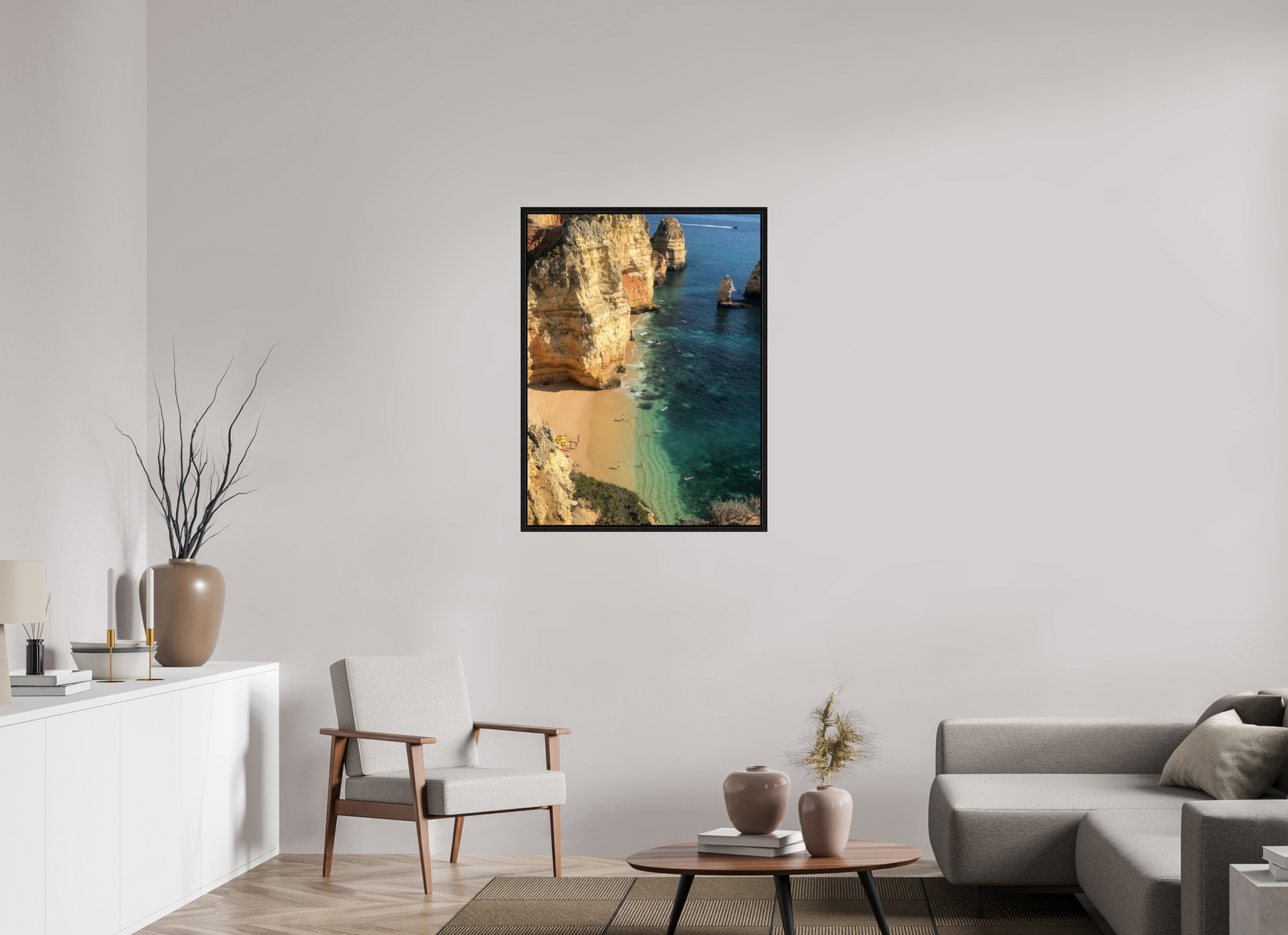 75 x 100 cm, Floater Frame Algarve