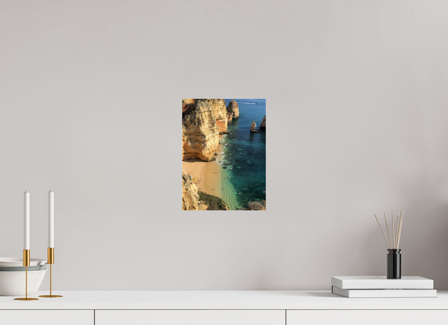21 x 28 cm, Photo Print Under Acrylic Glass Algarve