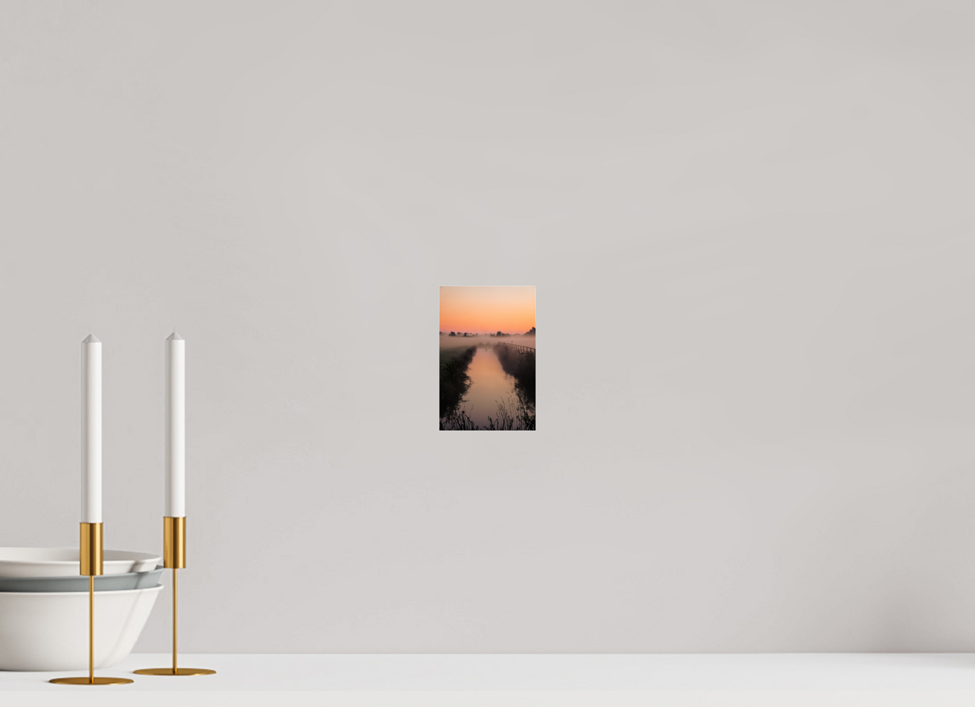 10 x 15 cm, Photo Print Under Acrylic Glass Two Souls at Dawn