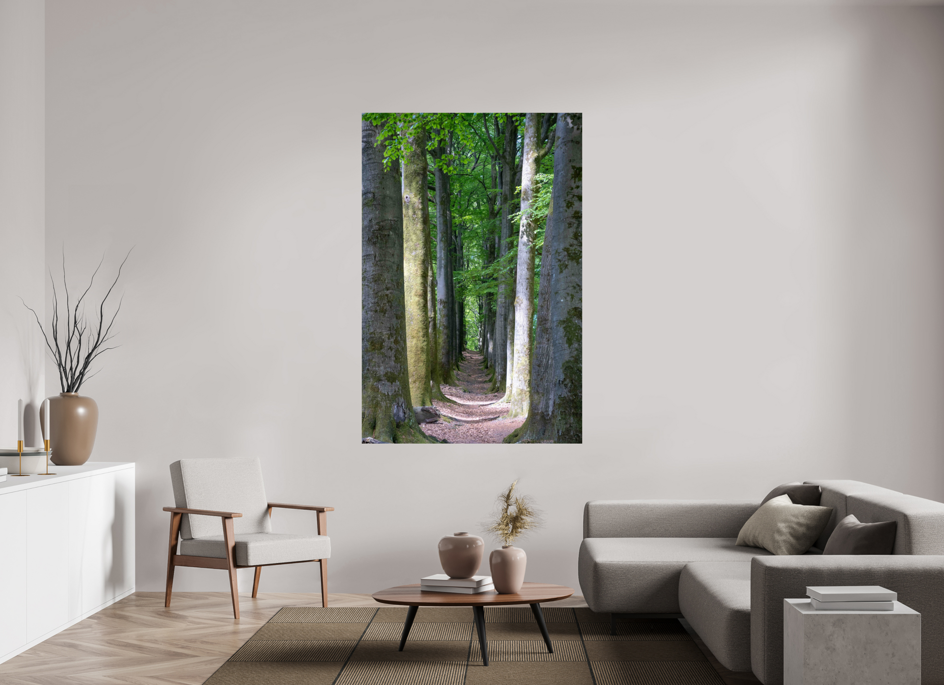 120 x 180 cm, Photo Print On Fuji Crystal DP II Emerald Corridor