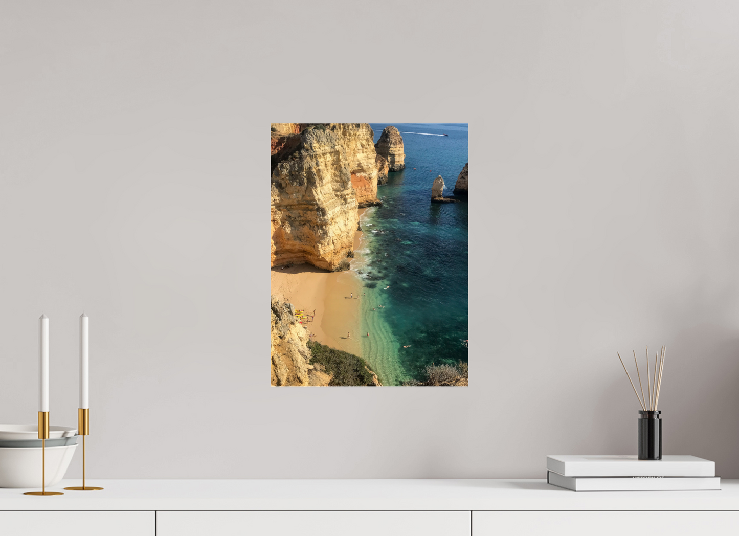 30 x 40 cm, Photo Print Under Acrylic Glass Algarve