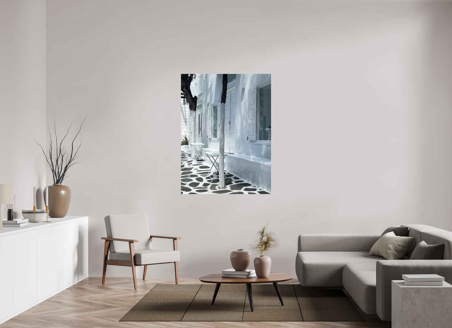 105 x 140 cm, Photo Print On Fuji Crystal DP II Mykonos