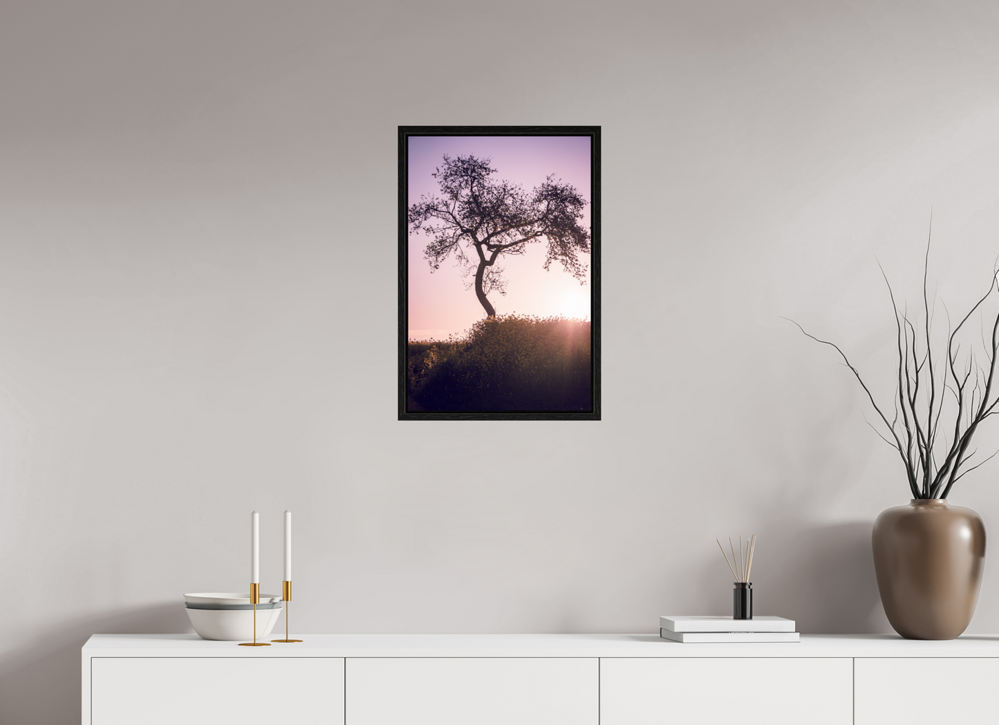40 x 60 cm, Floater Frame Silent Radiance