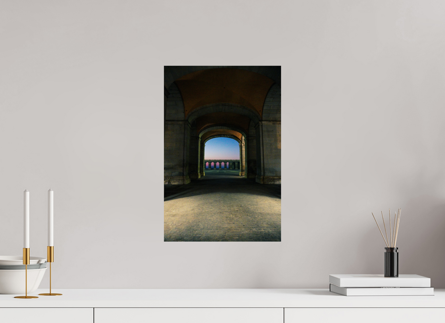 30 x 45 cm, Photo Print On Fuji Crystal DP II Madrid view