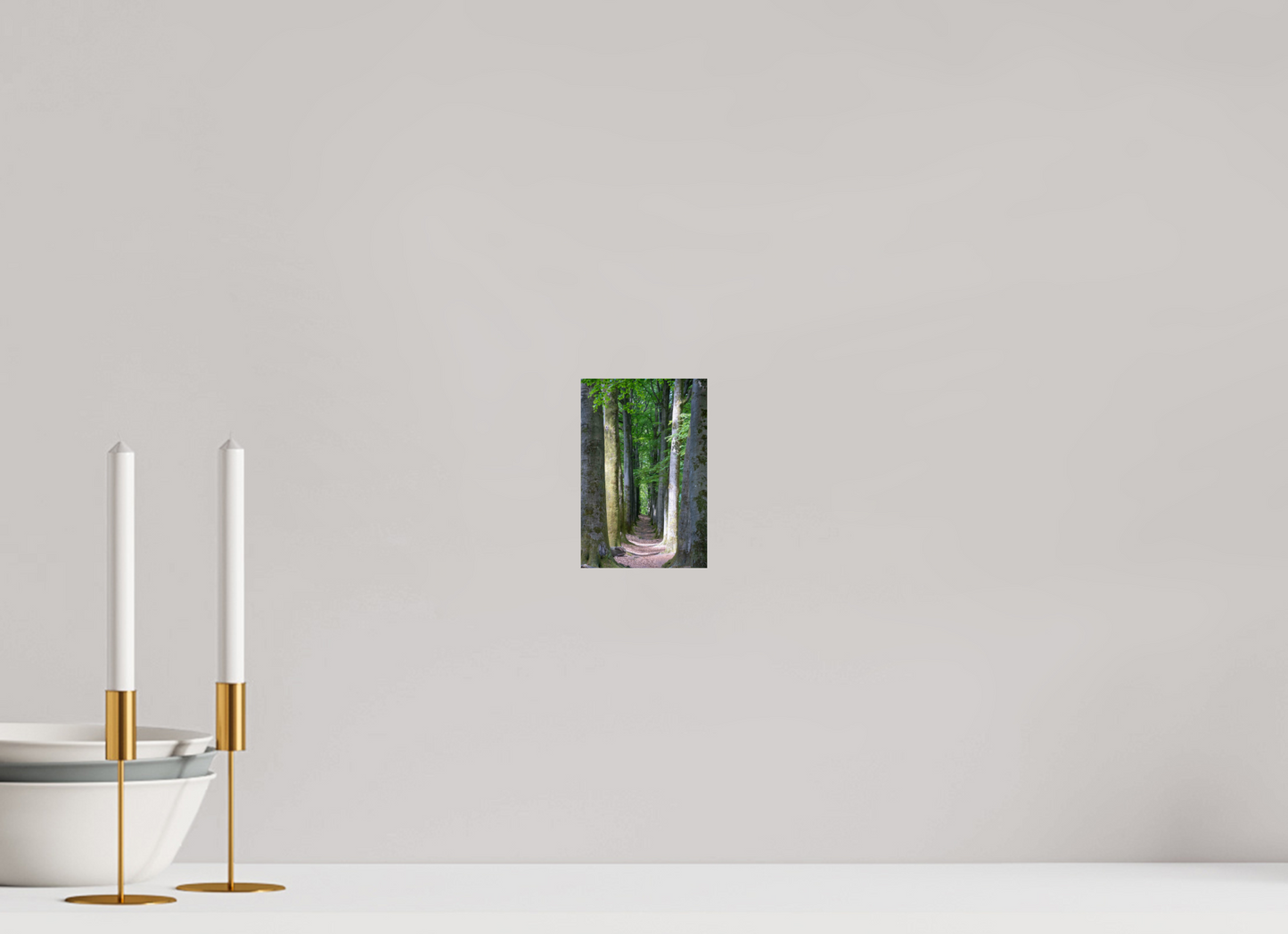 10 x 15 cm, Photo Print On Fuji Crystal DP II Emerald Corridor