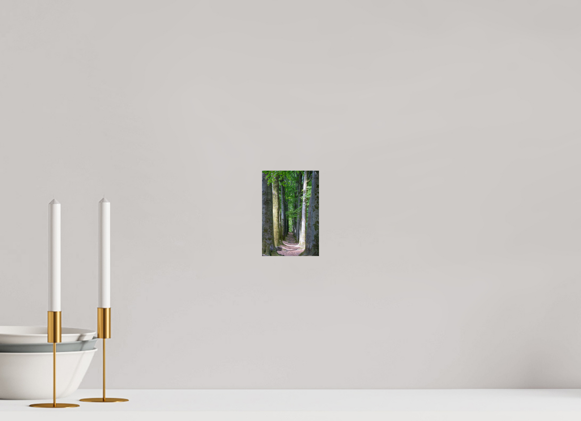 10 x 15 cm, Photo Print On Fuji Crystal DP II Emerald Corridor