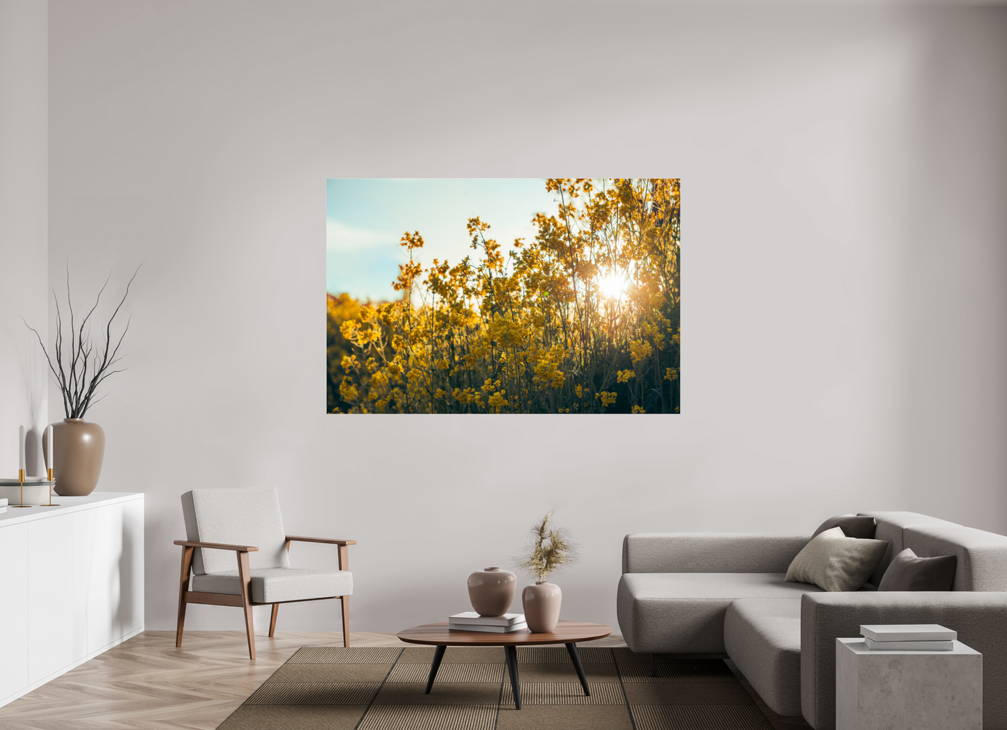180 x 120 cm, Photo Print Under Acrylic Glass Springlight