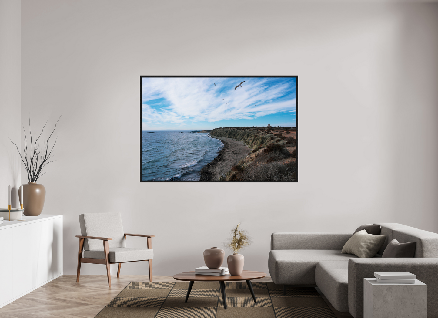 180 x 120 cm, Floater Frame Tabarca Island