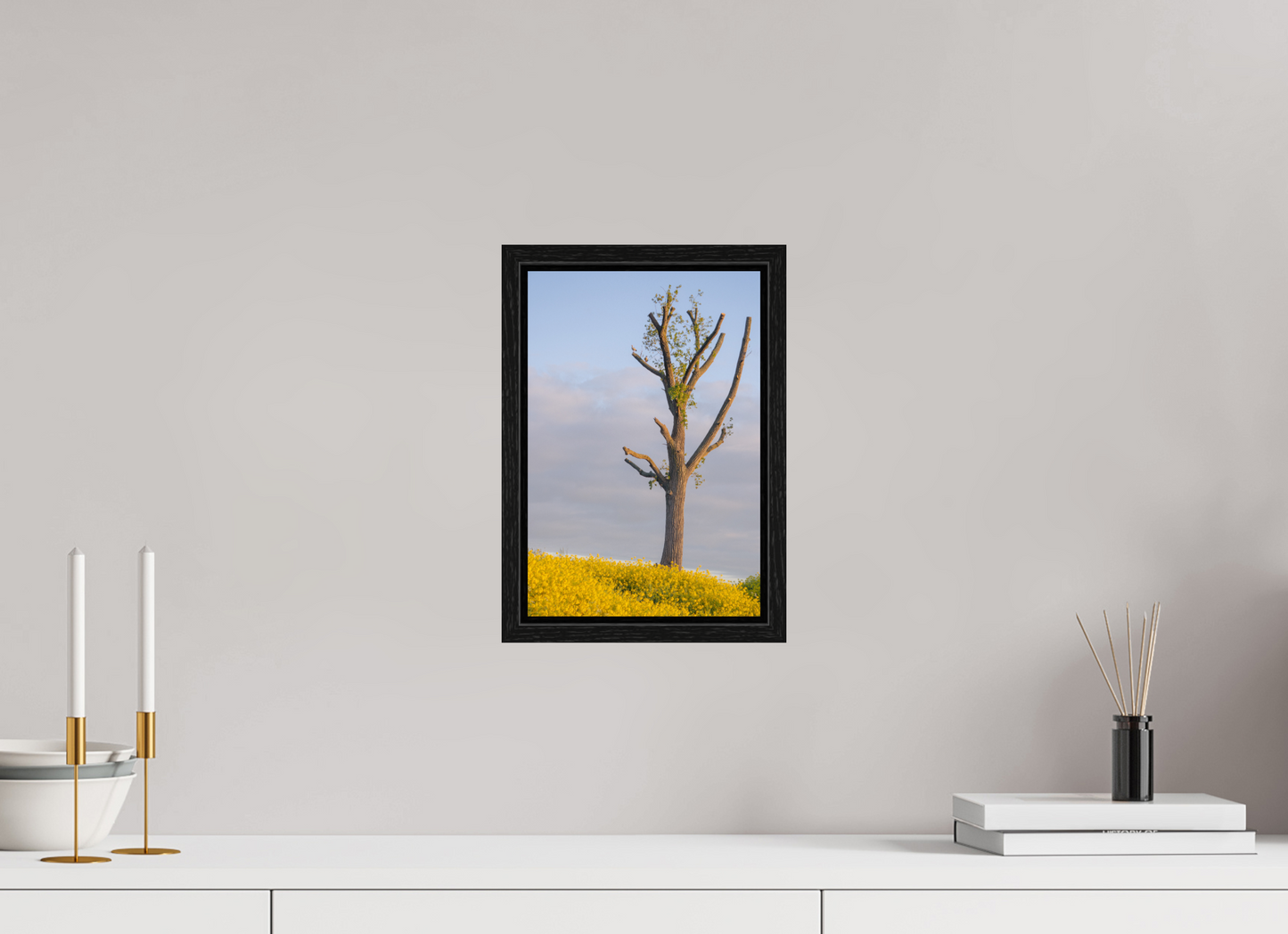 20 x 29,7 cm, Floater Frame The Quiet Tree