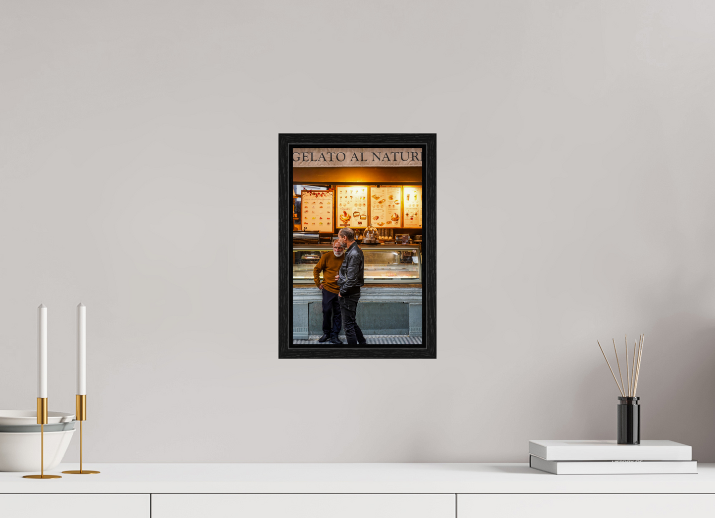 20 x 30,4 cm, Floater Frame Gelato in Antwerp