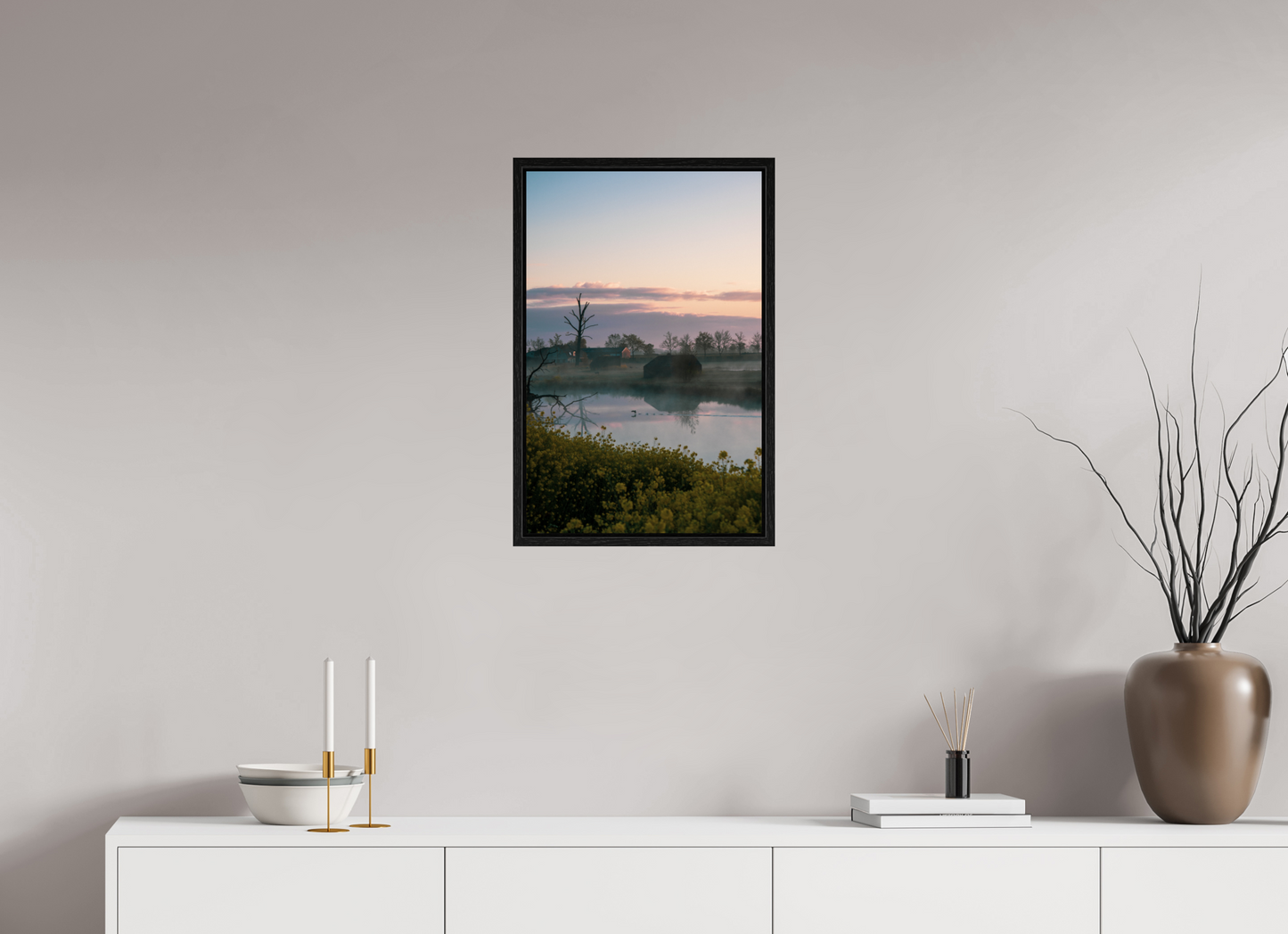 40 x 61,5 cm, Floater Frame The Quiet Crossing