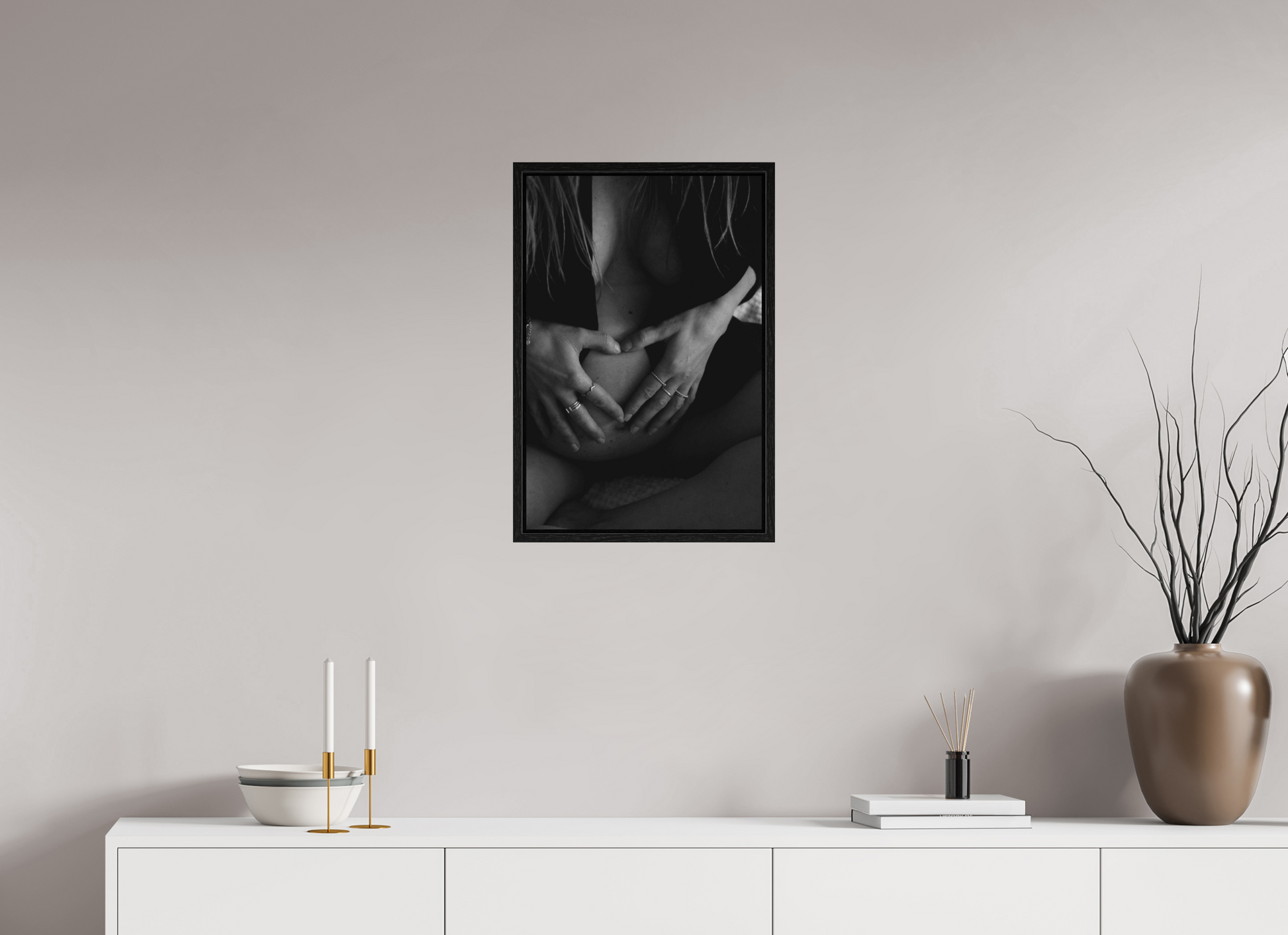 40 x 60 cm, Floater Frame Within