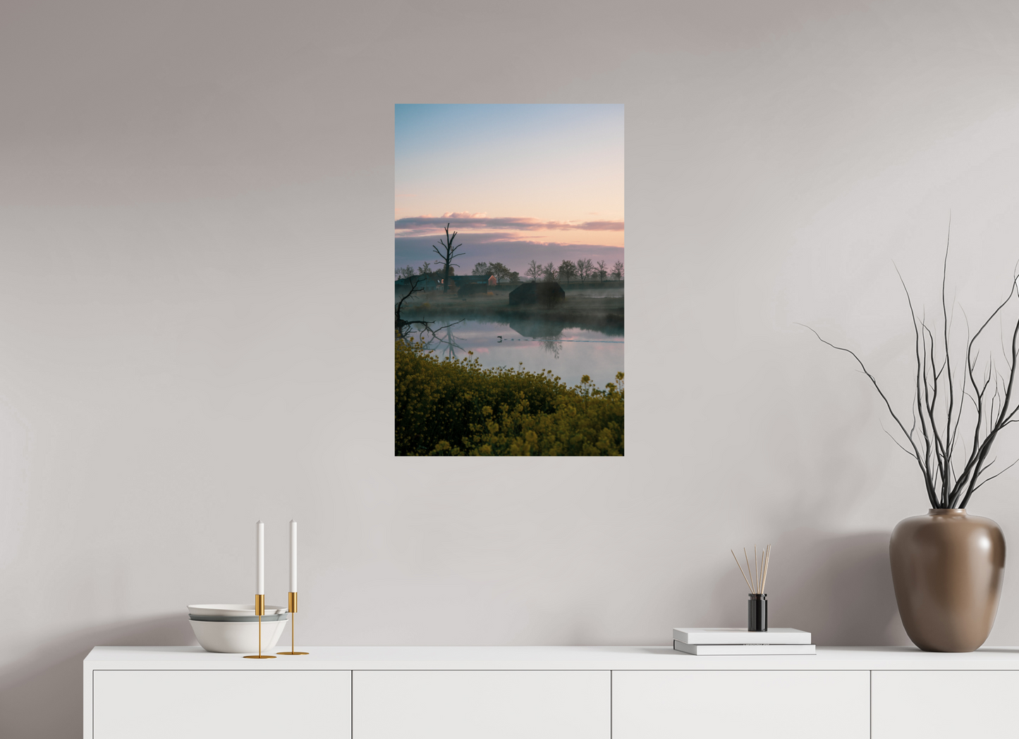 50 x 76,8 cm, Photo Print On Fuji Crystal DP II The Quiet Crossing