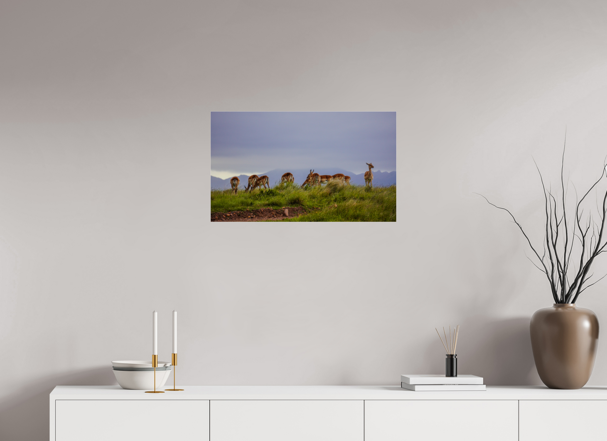 67,4 x 40 cm, Photo Print Under Acrylic Glass Gondwana