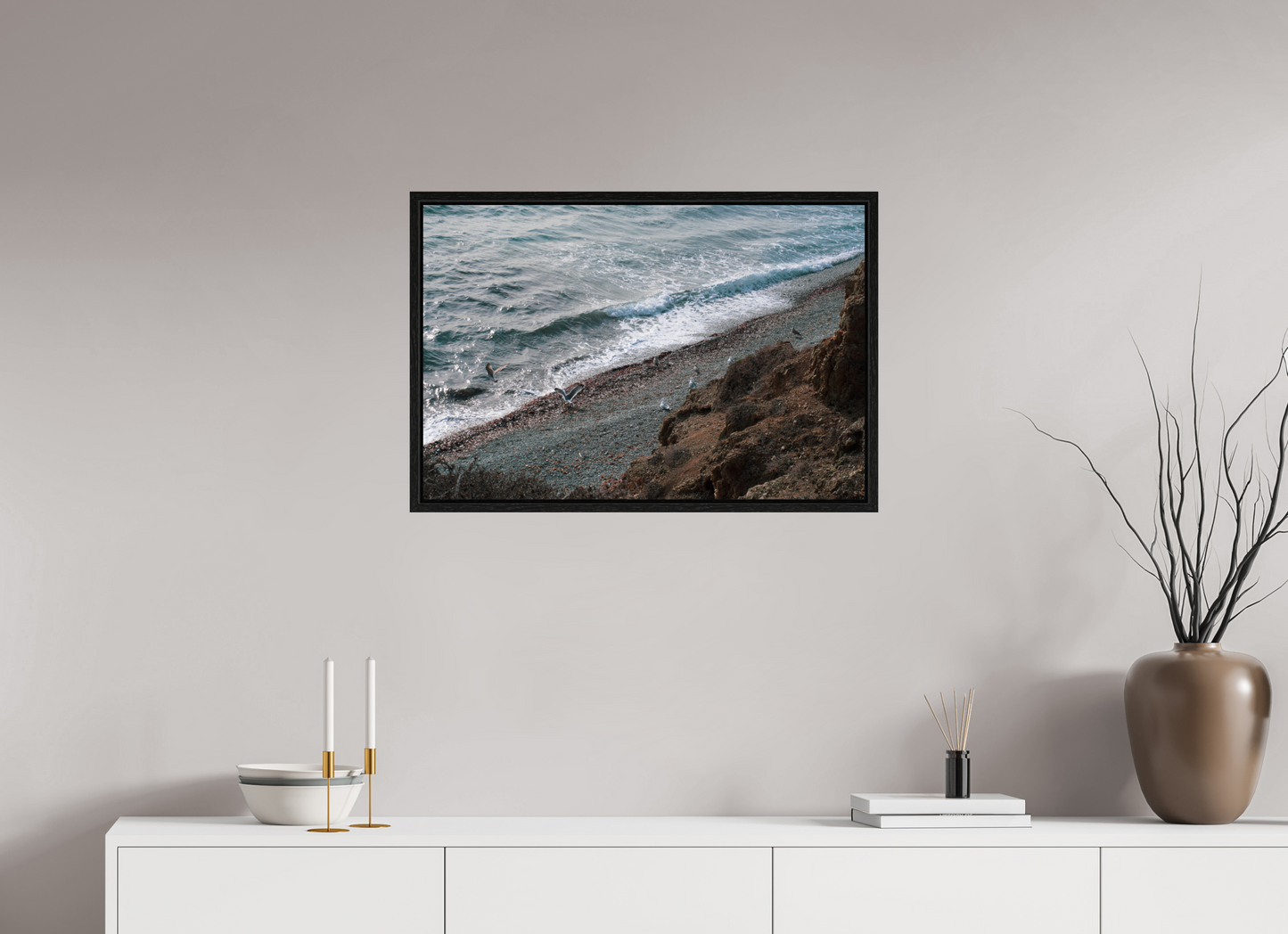 75 x 50 cm, Floater Frame Tabarca Island