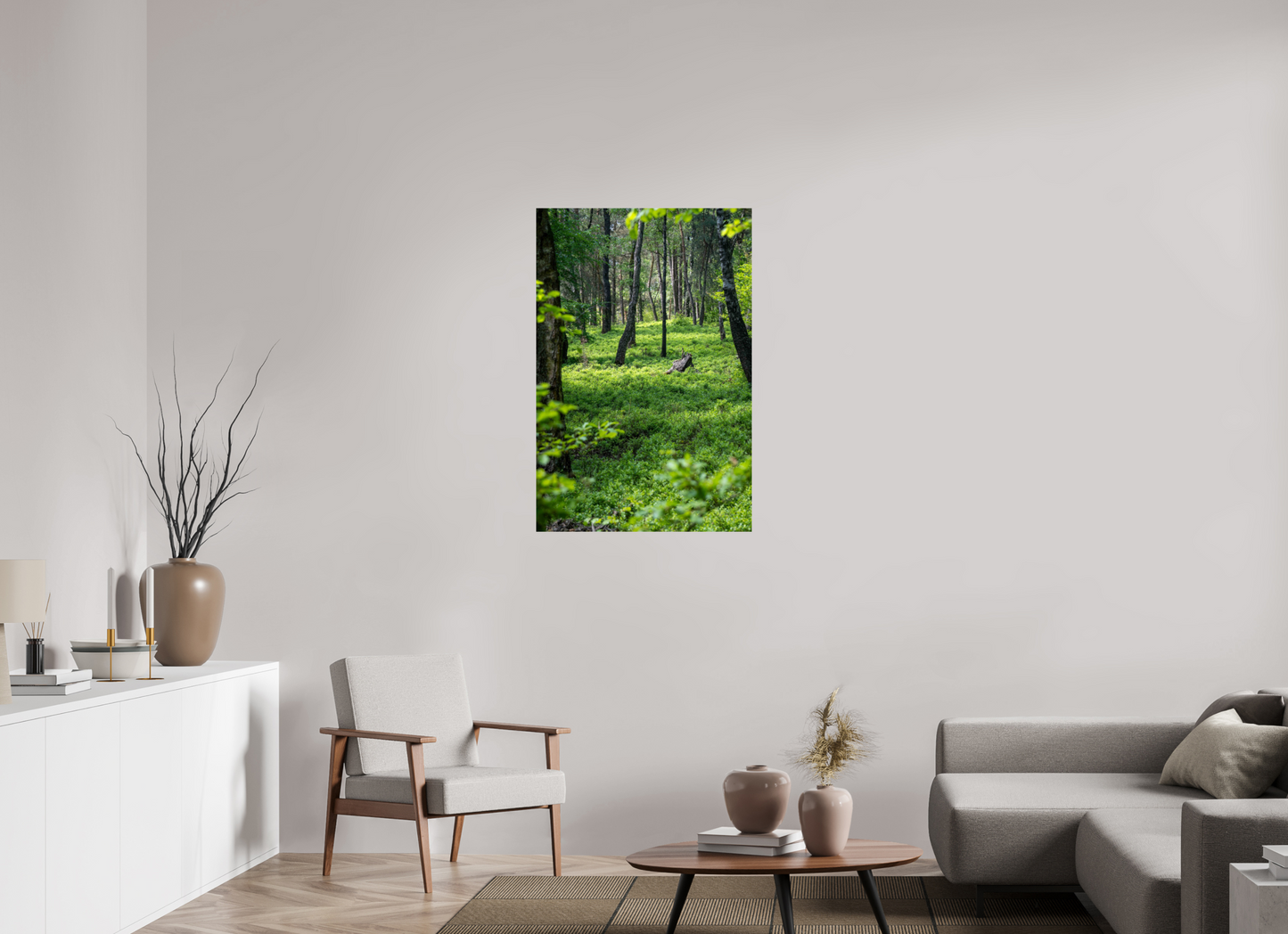 70 x 105 cm, Photo Print On Fuji Crystal DP II The Forest Heart