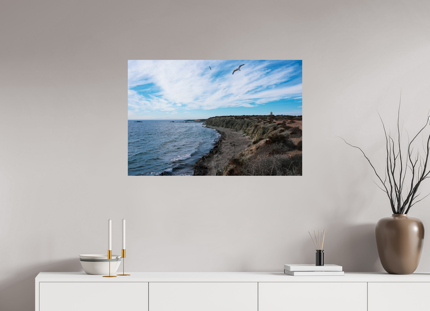 90 x 60 cm, Photo Print On Fuji Crystal DP II Tabarca Island
