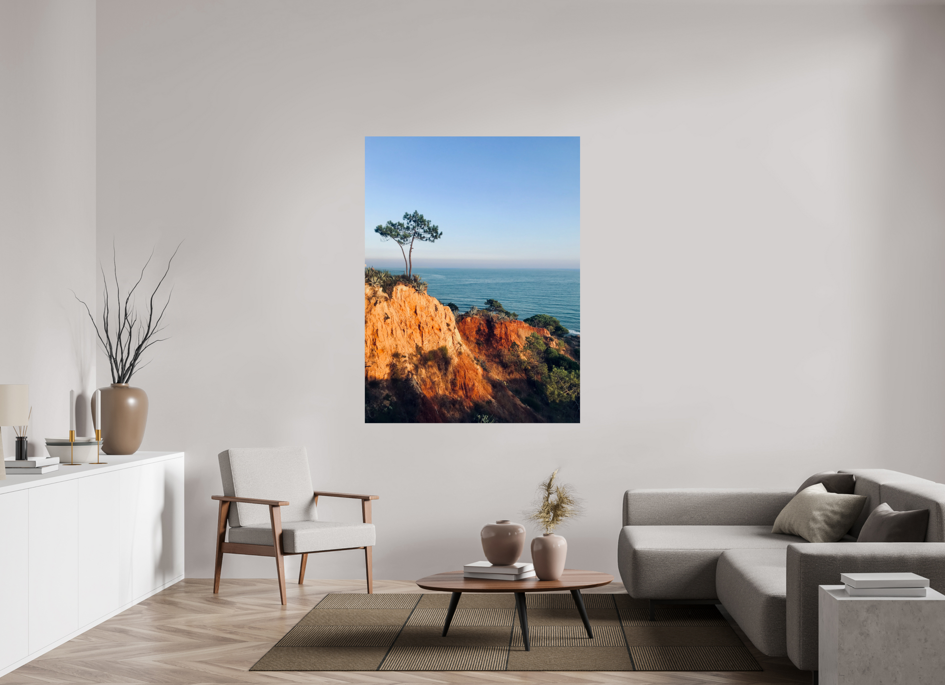 120 x 160 cm, Photo Print On Fuji Crystal DP II Algarve sunset