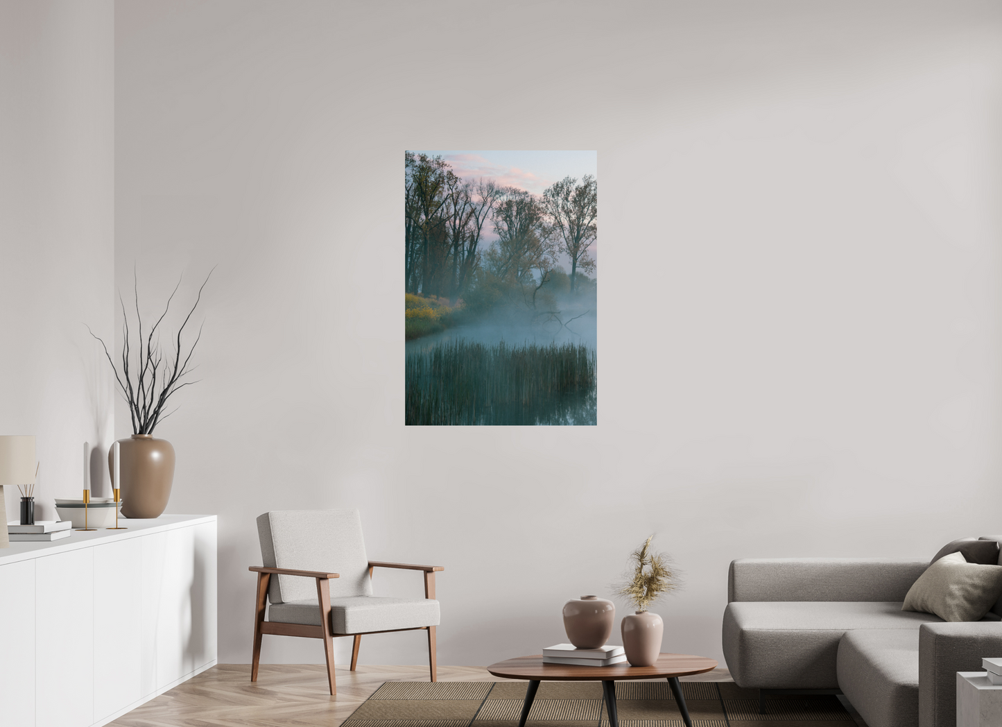80 x 114,7 cm, Photo Print On Fuji Crystal DP II Veil of Silence