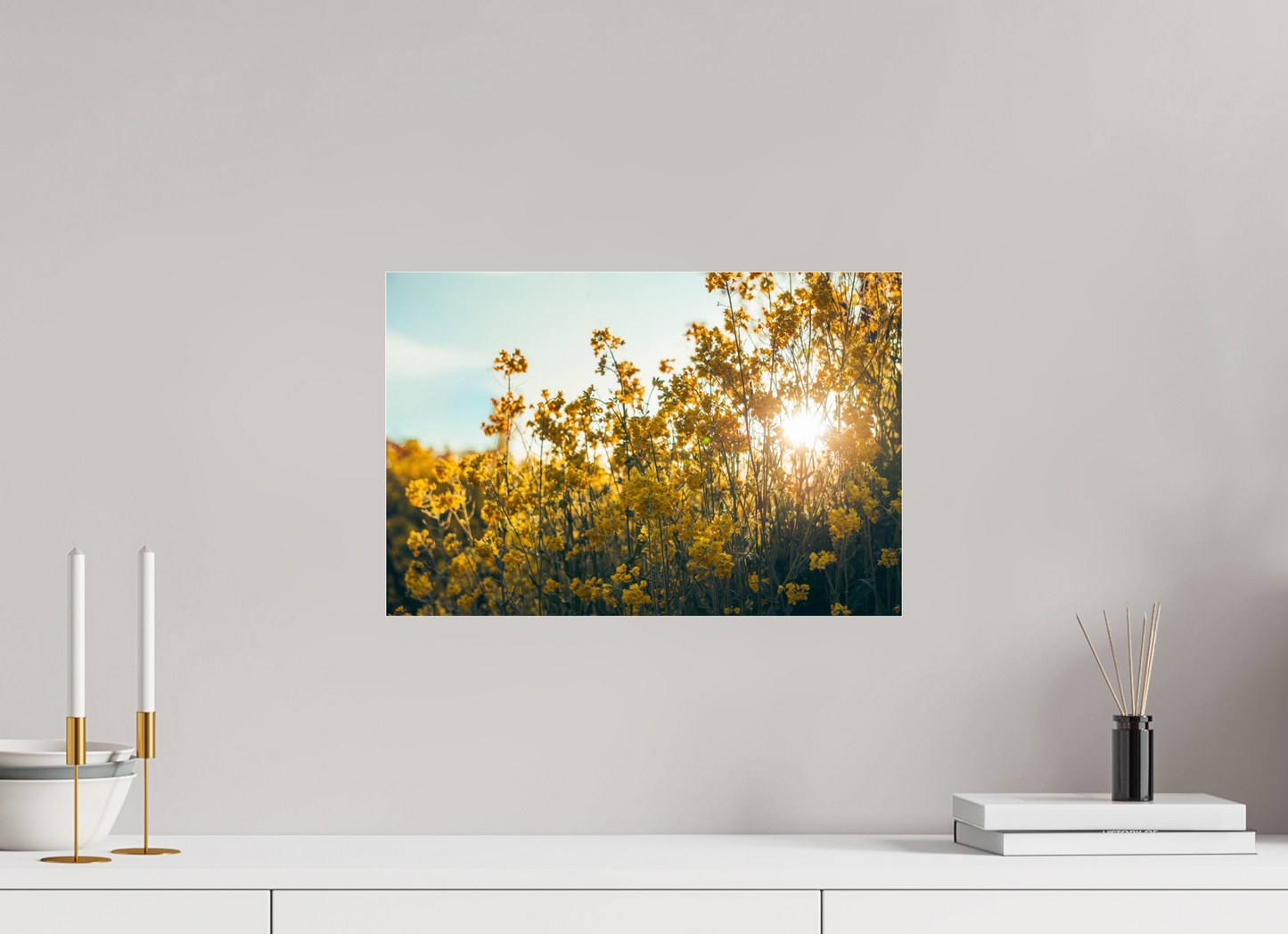 45 x 30 cm, Photo Print Under Acrylic Glass Springlight