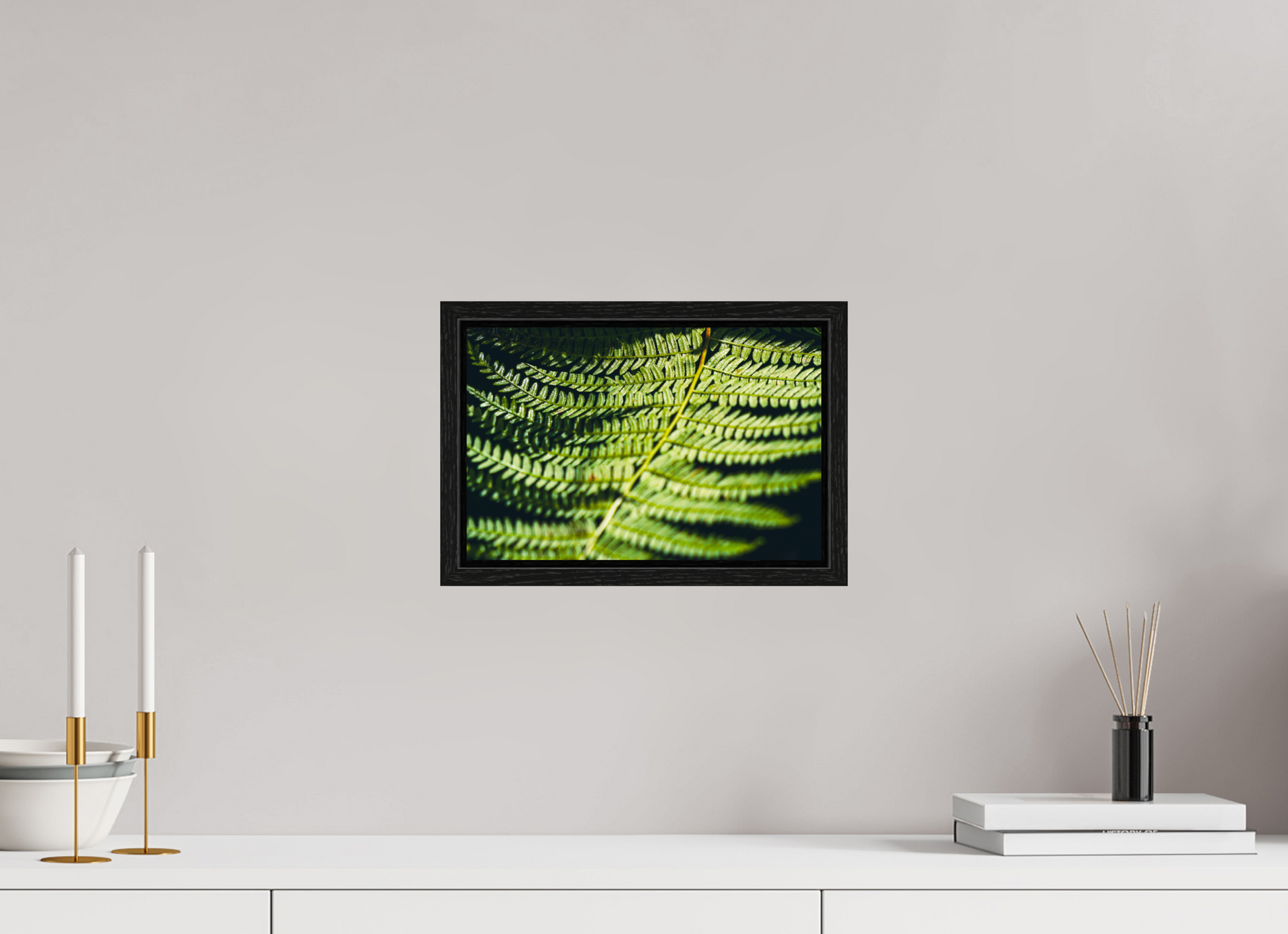 30,5 x 20 cm, Floater Frame Fern