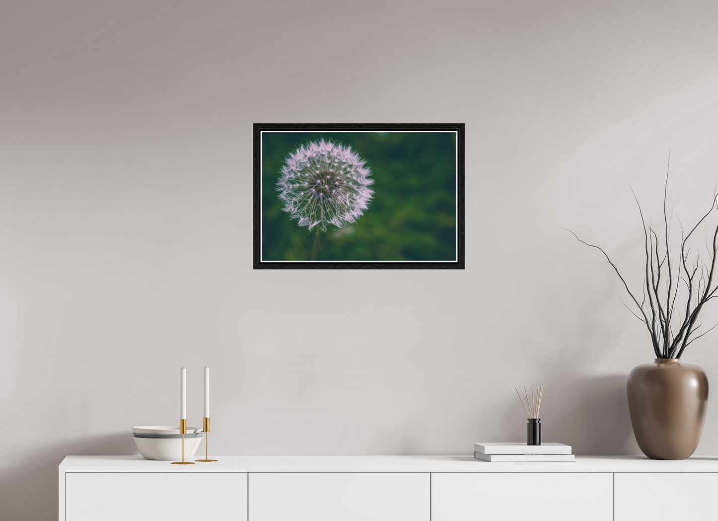 60 x 40 cm, Floater Frame Make a wish