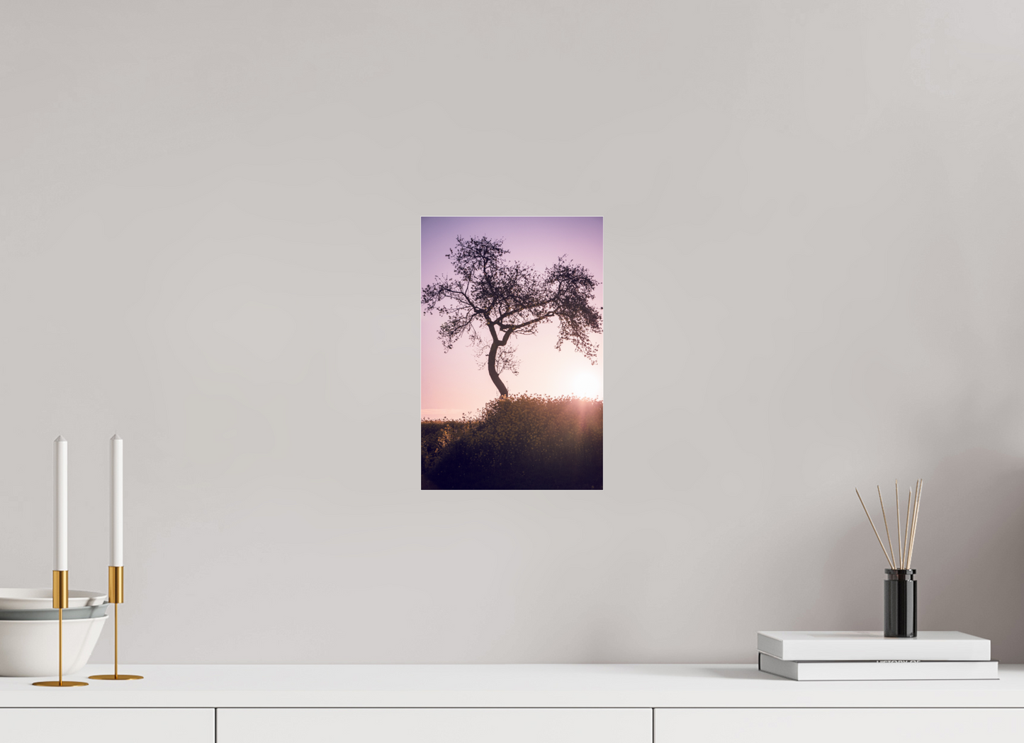 20 x 30 cm, Photo Print Under Acrylic Glass Silent Radiance