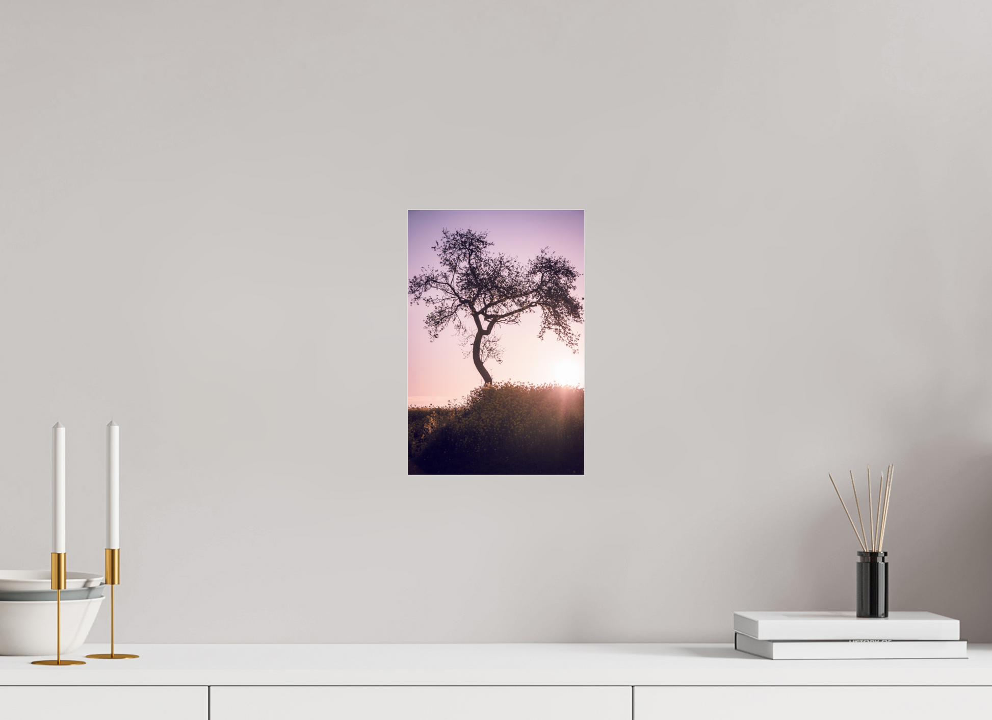 20 x 30 cm, Photo Print Under Acrylic Glass Silent Radiance