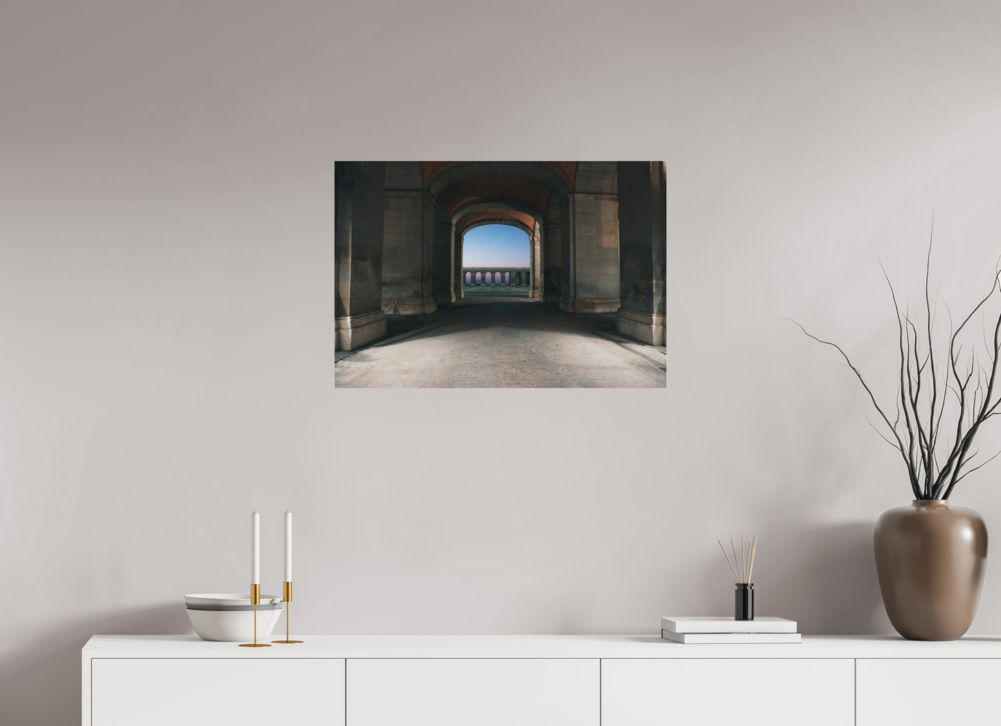73,1 x 50 cm, Photo Print Under Acrylic Glass Madrid
