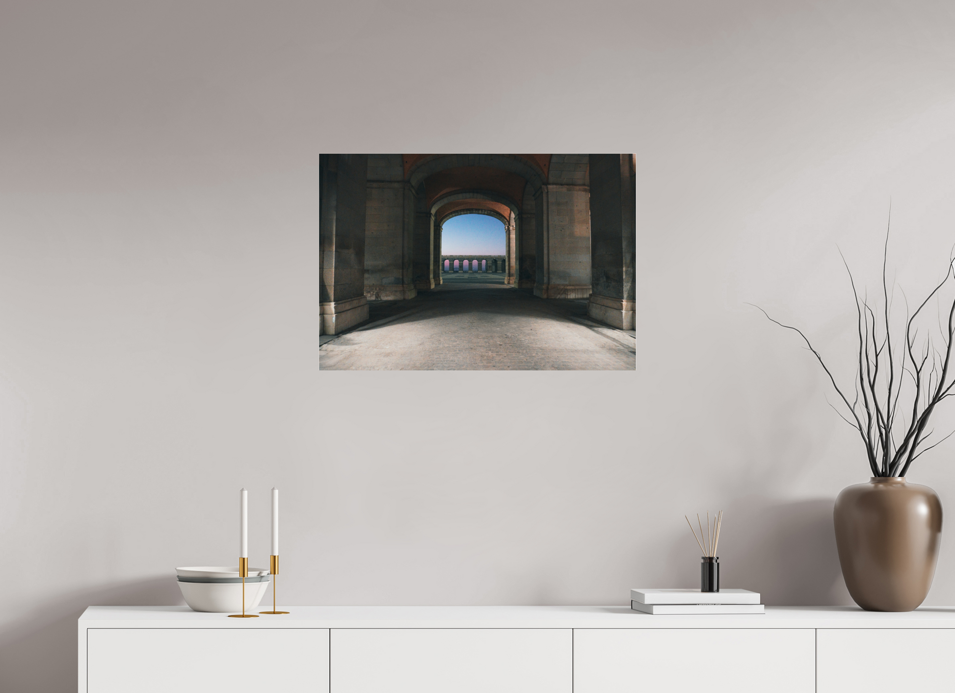 73,1 x 50 cm, Photo Print Under Acrylic Glass Madrid