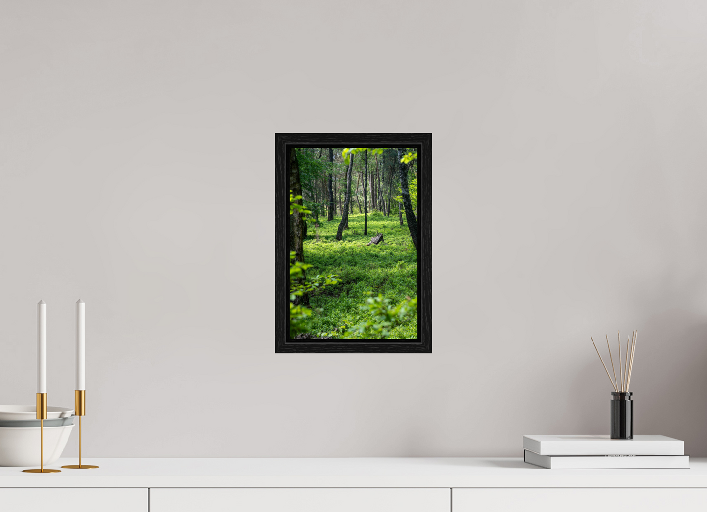 20 x 30 cm, Floater Frame The Forest Heart