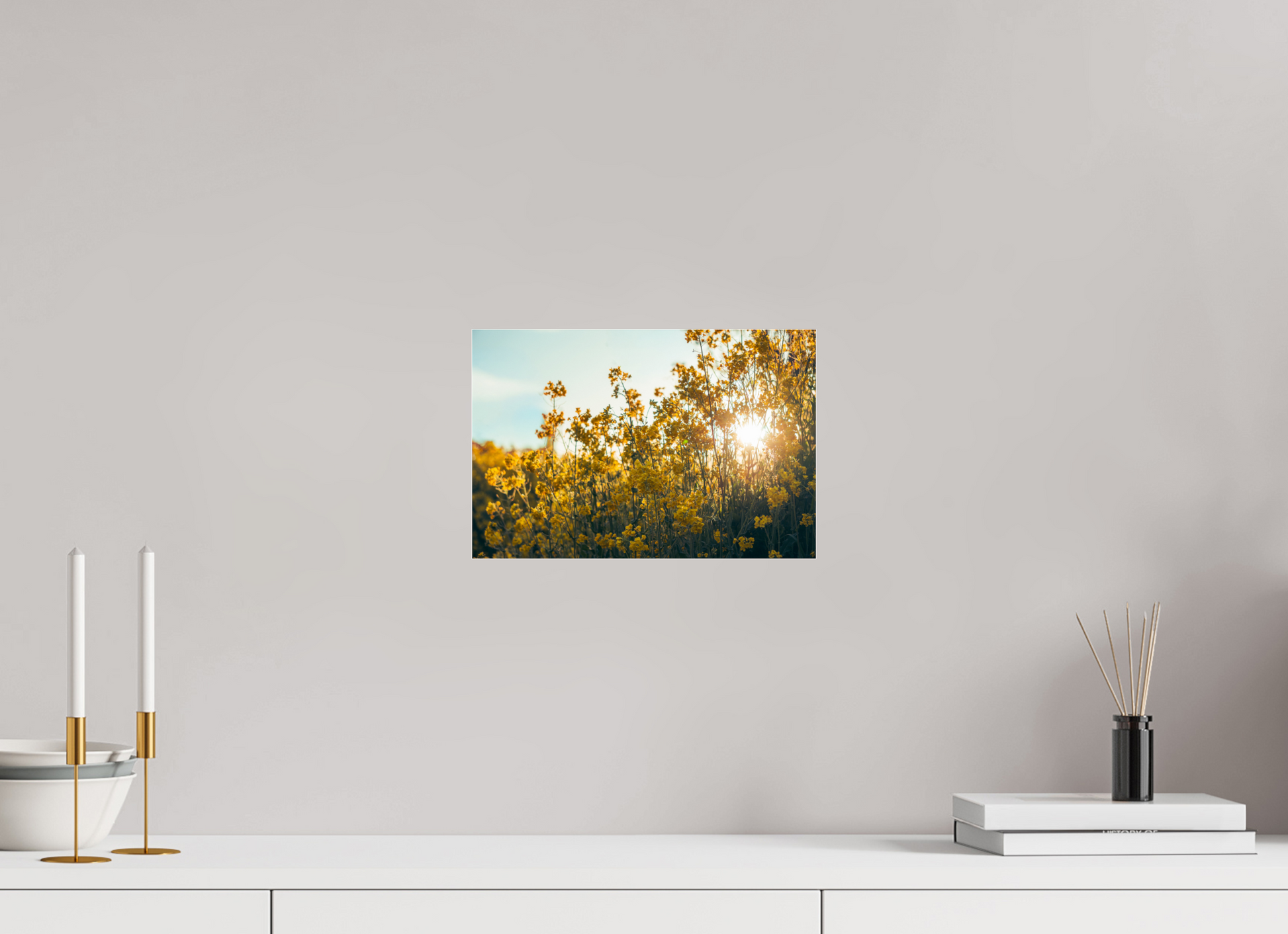 30 x 20 cm, Photo Print Under Acrylic Glass Springlight