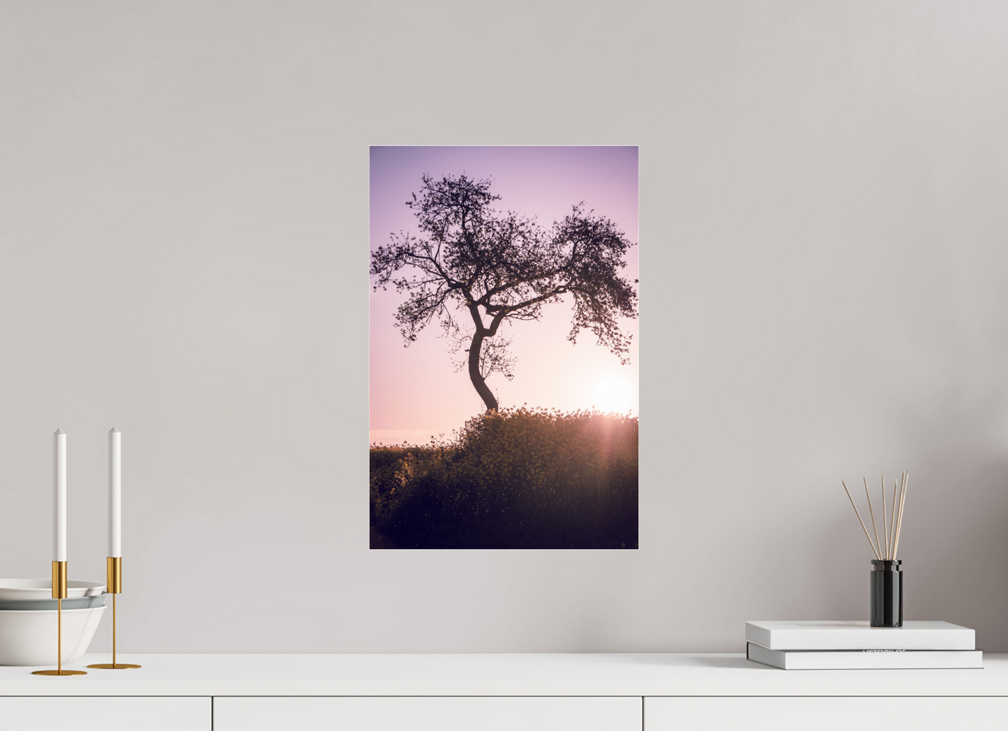 30 x 45 cm, Photo Print Under Acrylic Glass Silent Radiance