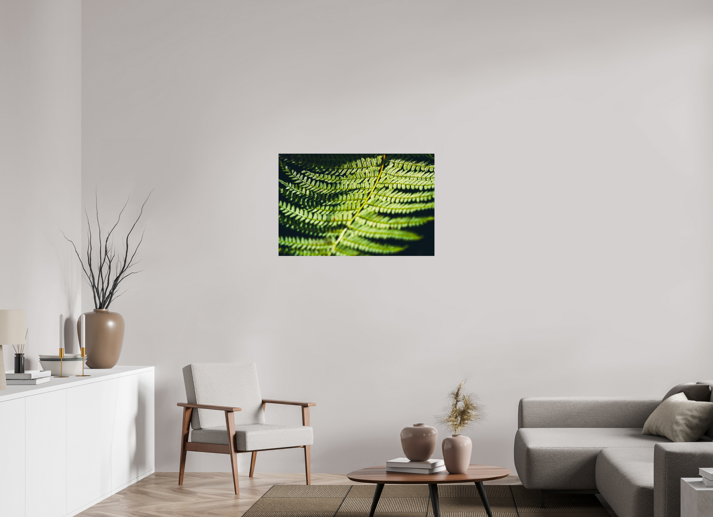 91,4 x 60 cm, Photo Print On Fuji Crystal DP II Fern