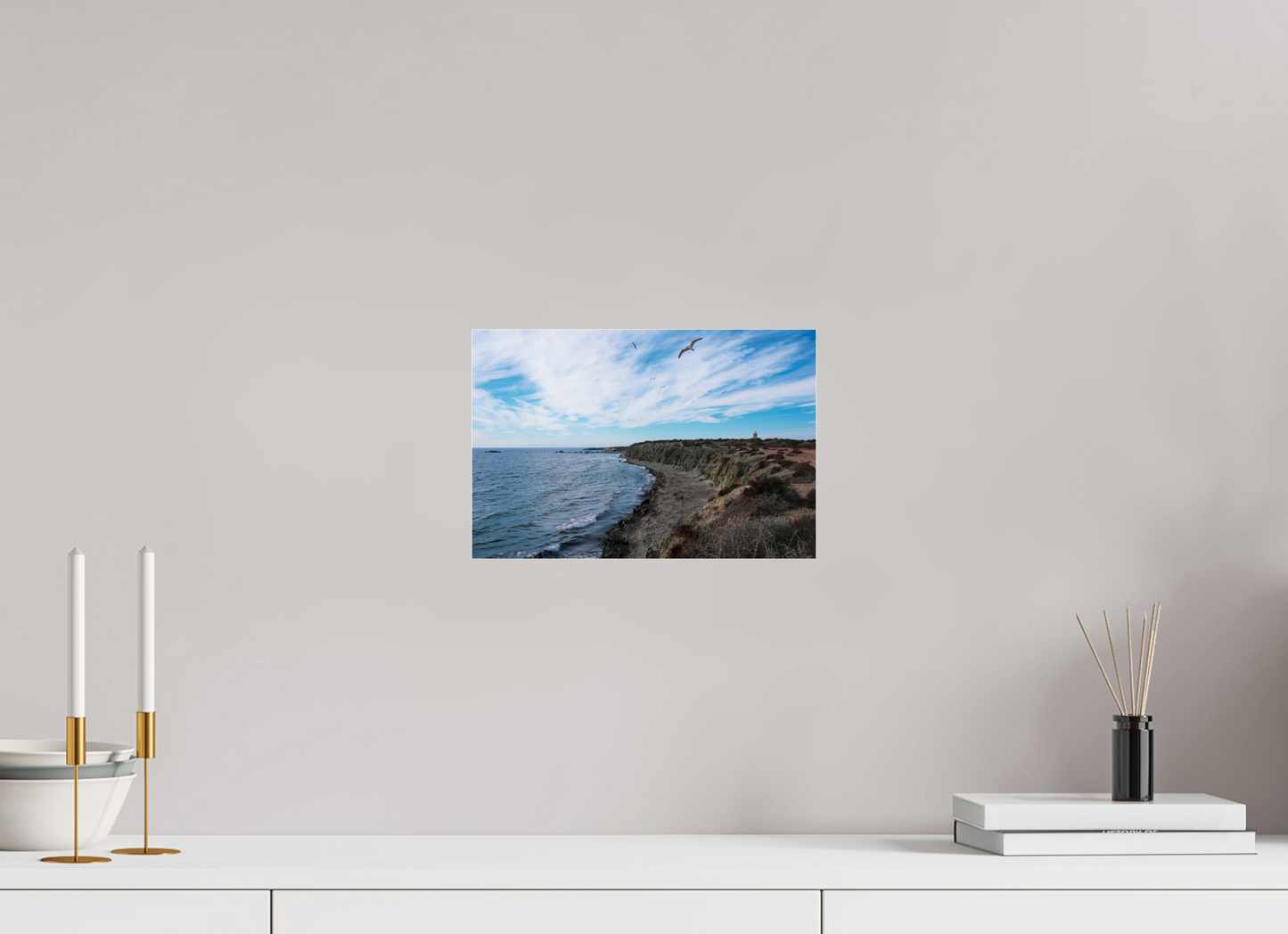 30 x 20 cm, Photo Print Under Acrylic Glass Tabarca Island